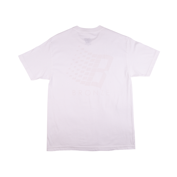 Bronze White/Pink Solar Active B Logo Tee