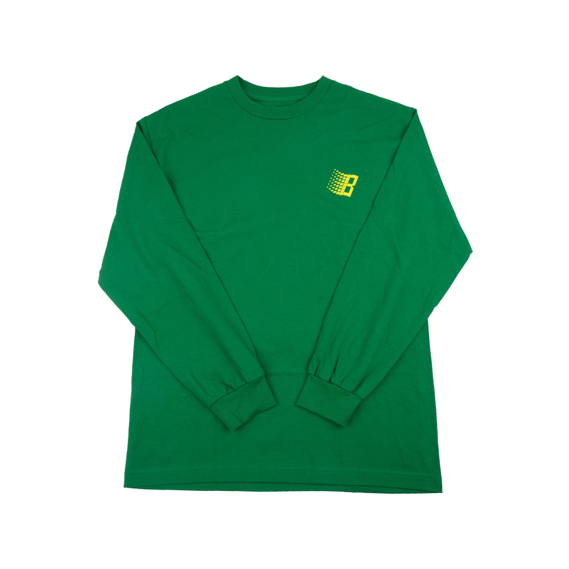 Bronze Green/Yellow B Logo L/S