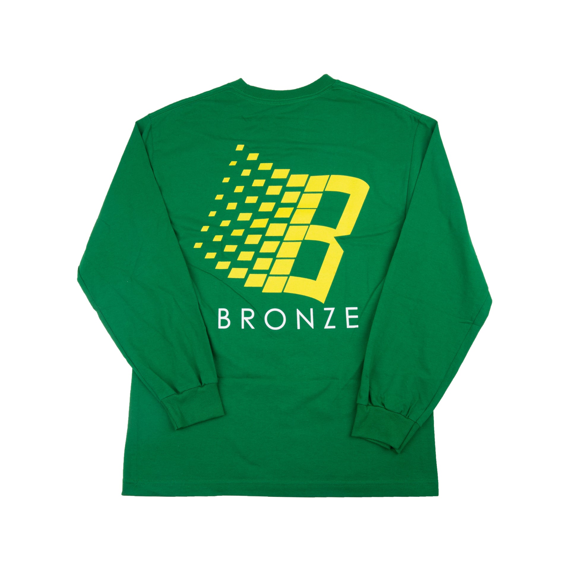 Bronze Green/Yellow B Logo L/S