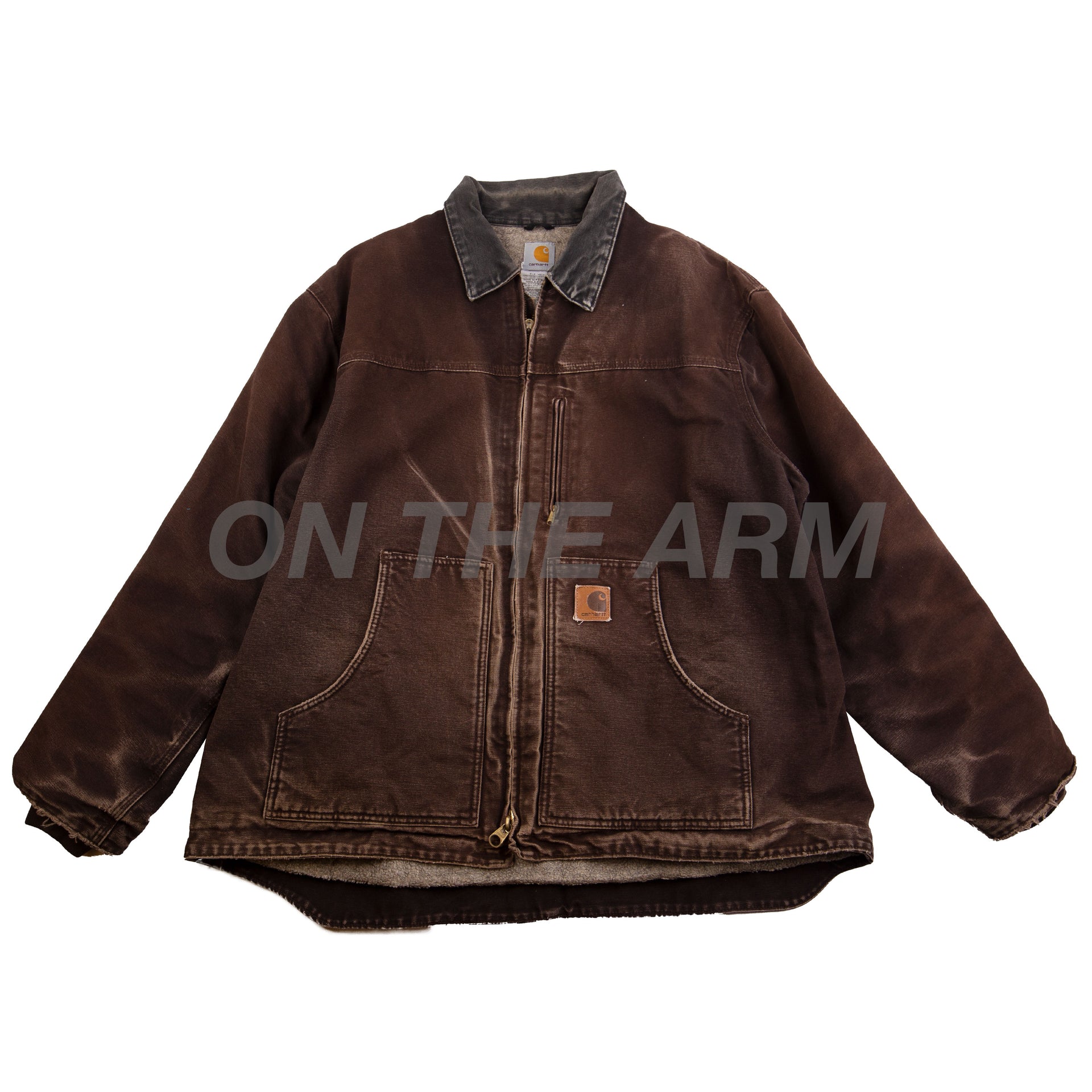 Vintage Brown Carhartt Work Jacket (1990's)