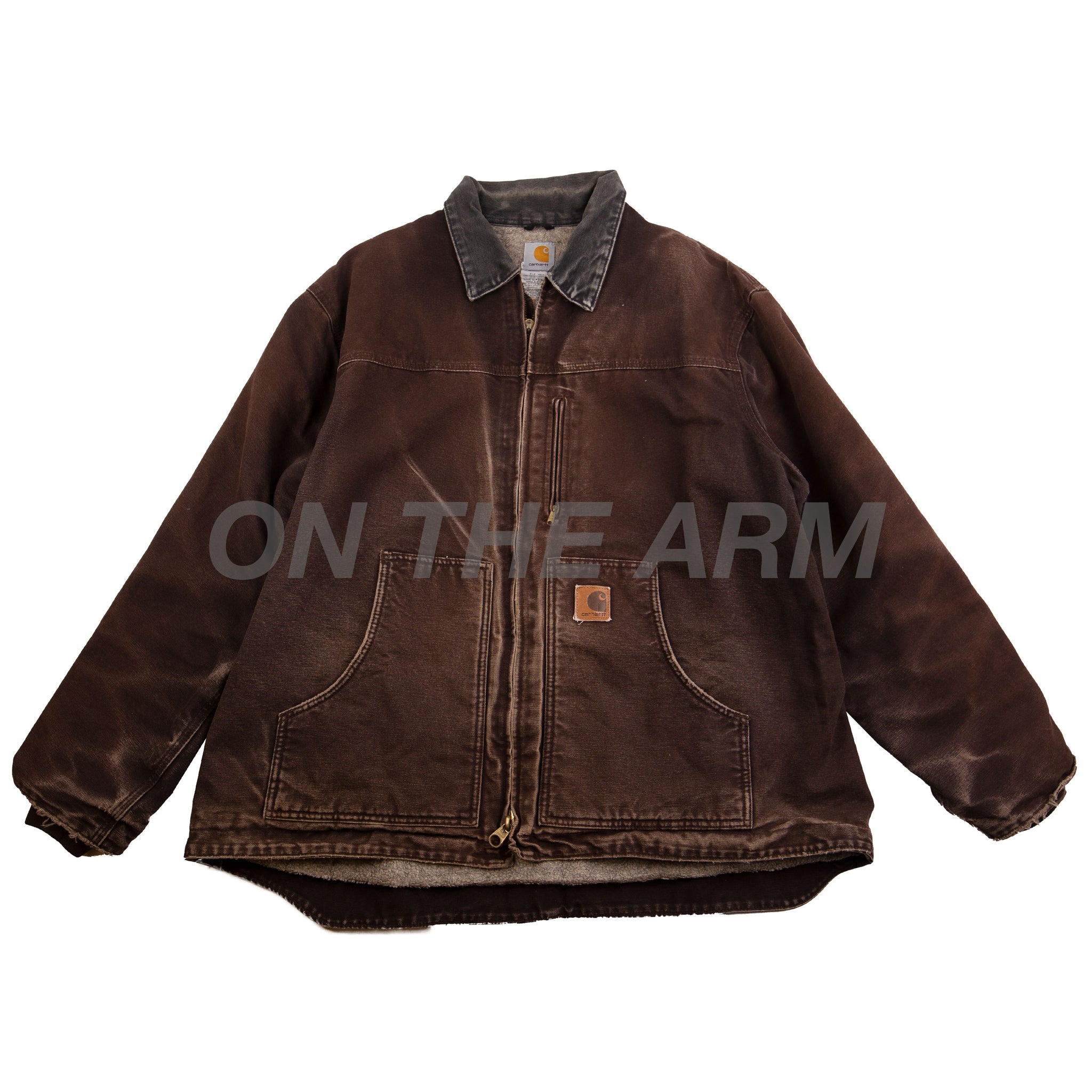 Vintage Brown Carhartt Work Jacket (1990's)