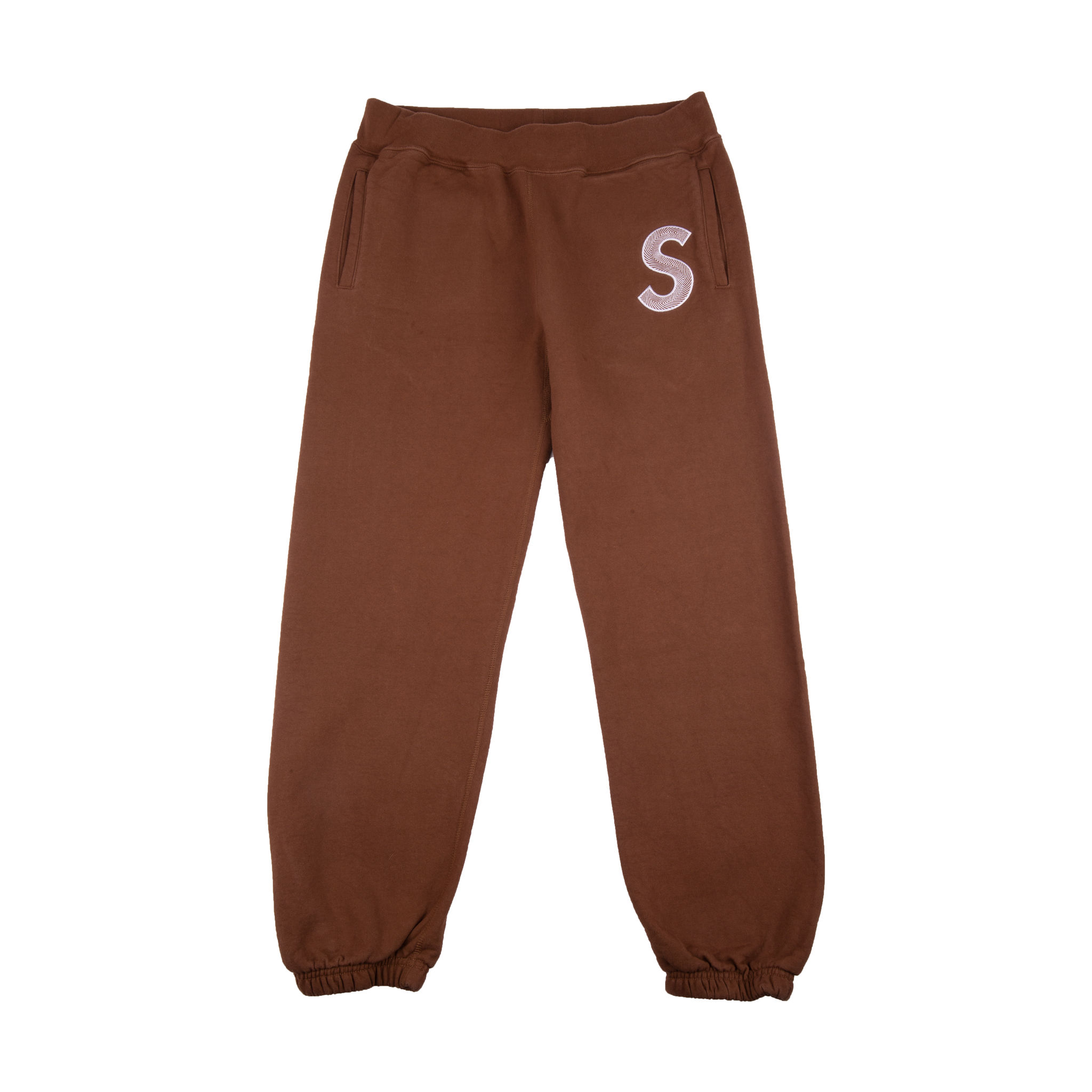 Supreme Brown S Logo Sweats