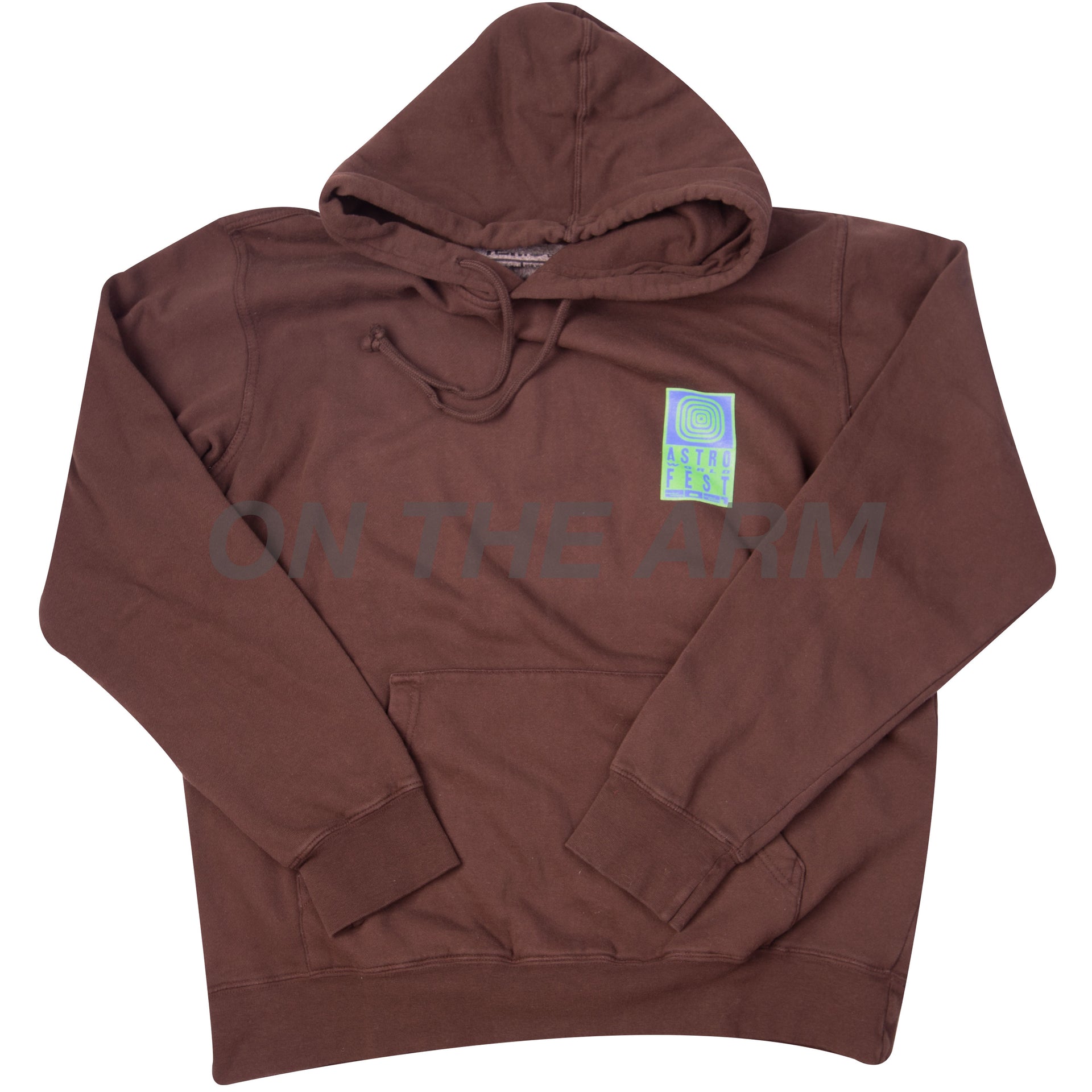 Travis Scott Brown Flame Guy Hoodie