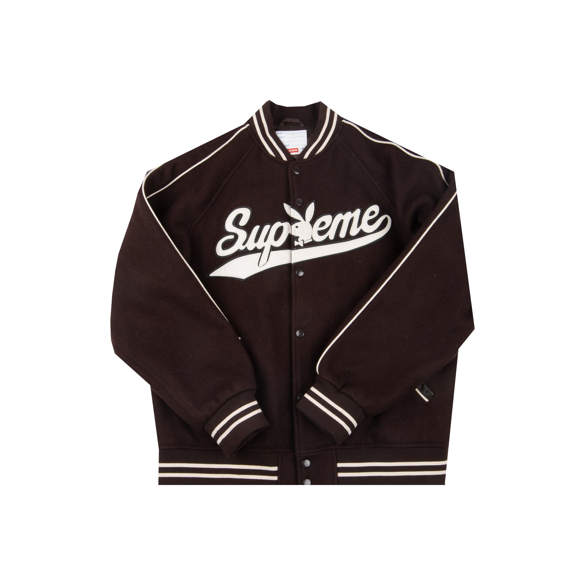 Supreme Brown Playboy Wool Jacket