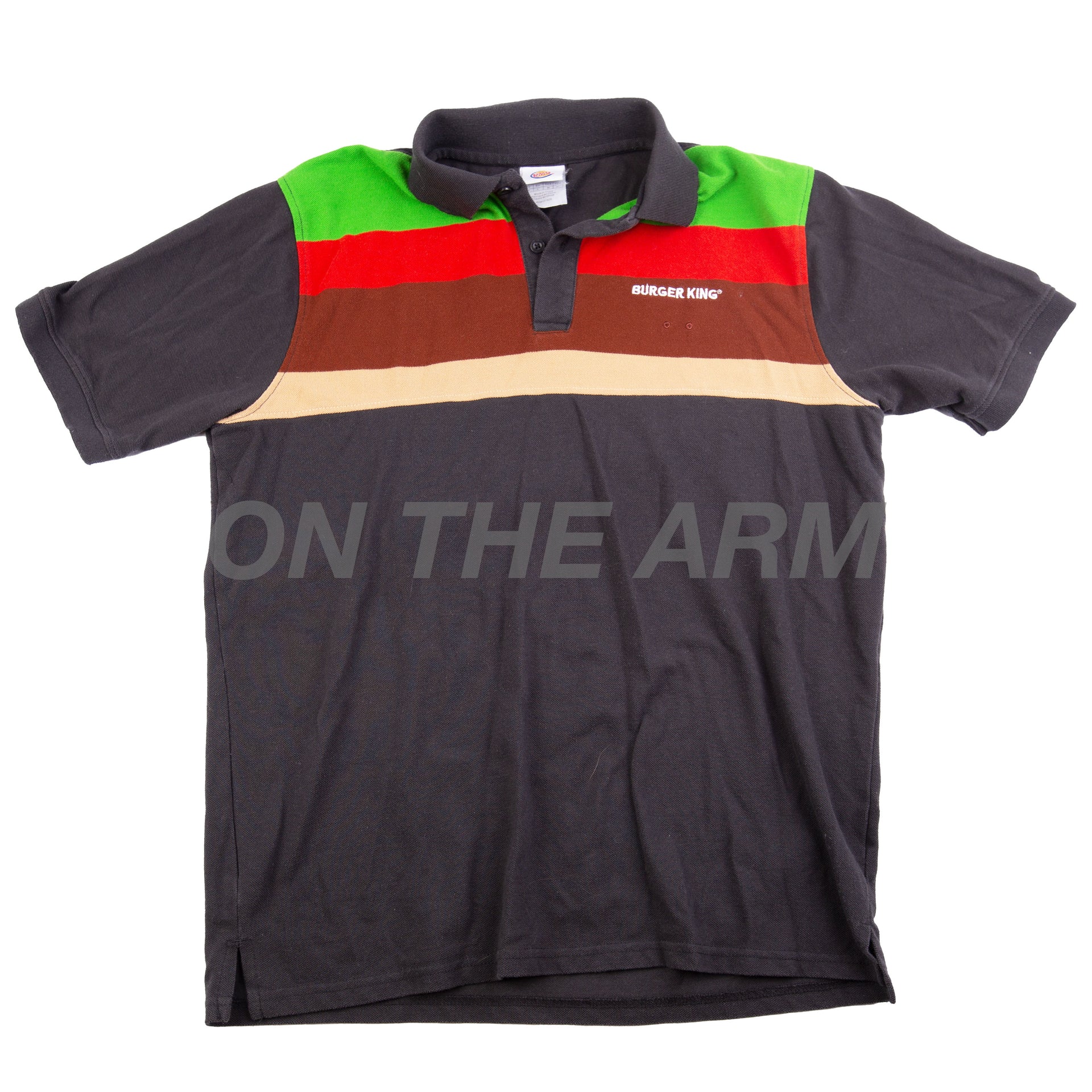 Vintage Black Burger King Whopper Polo (2000's)