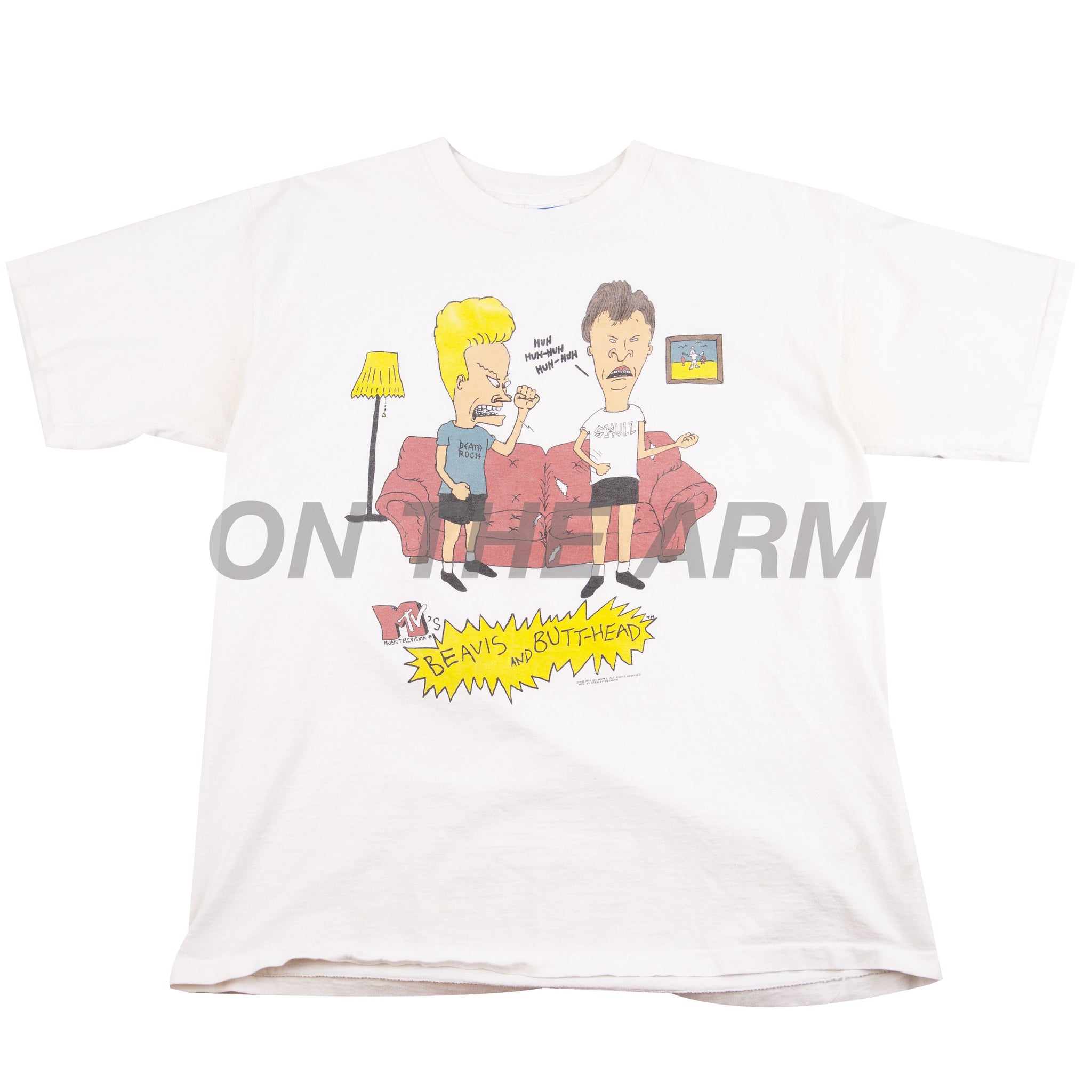 Vintage White MTV Beavis & Butthead Tee (1993)