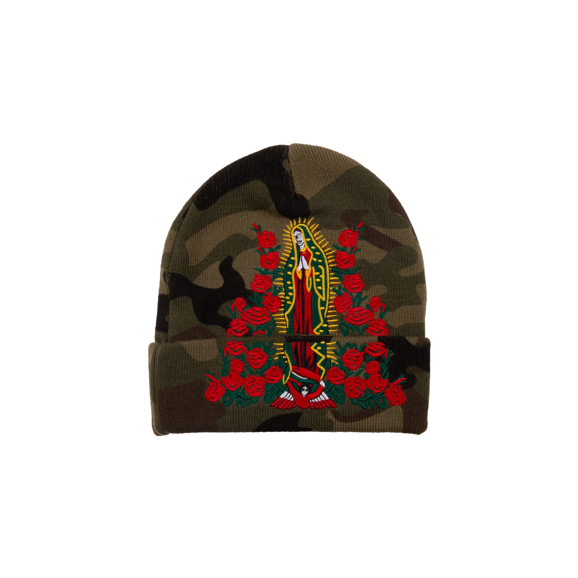 Supreme Camo Guadalupe Beanie