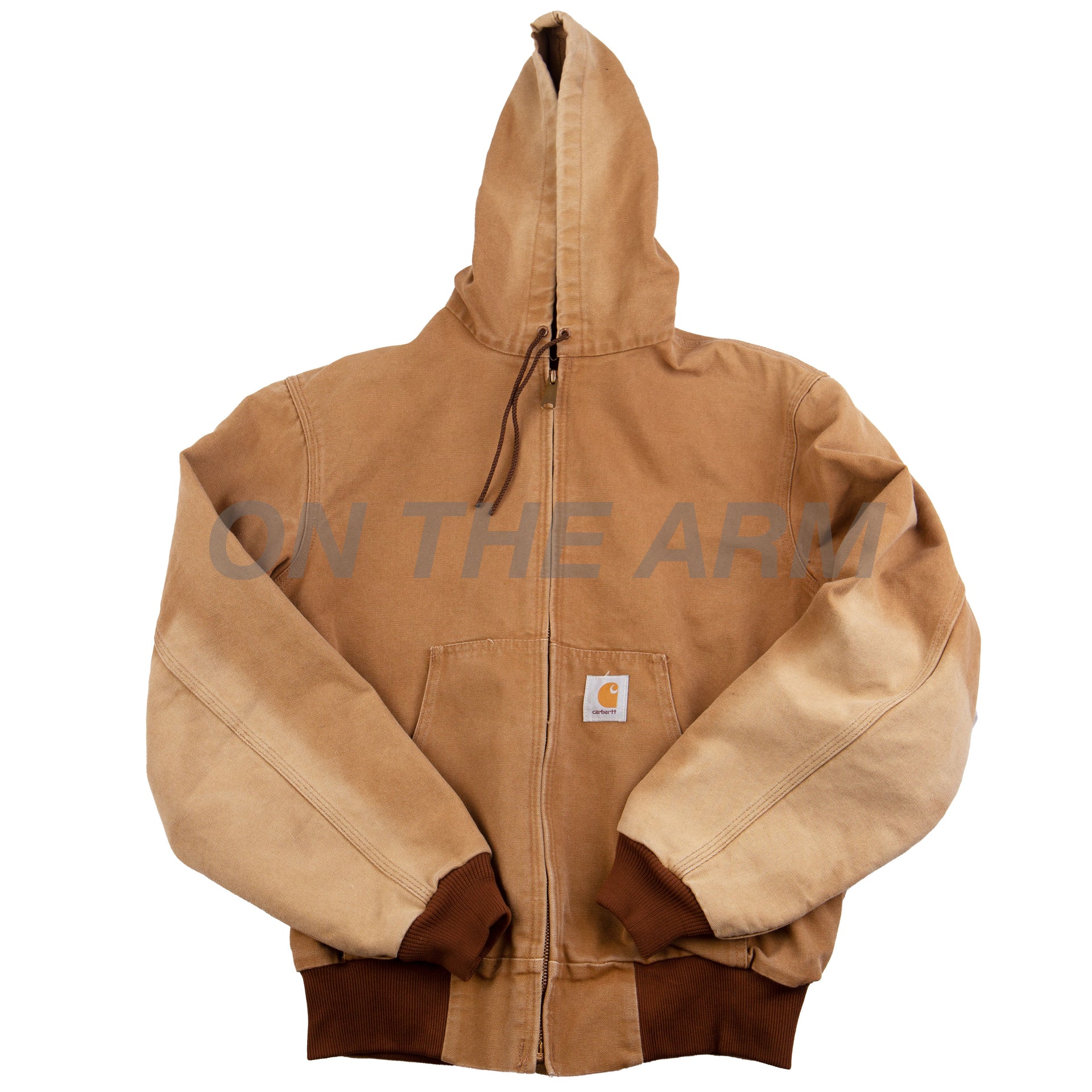 Vintage Duck Brown Carhartt Hooded Jacket (1990's)