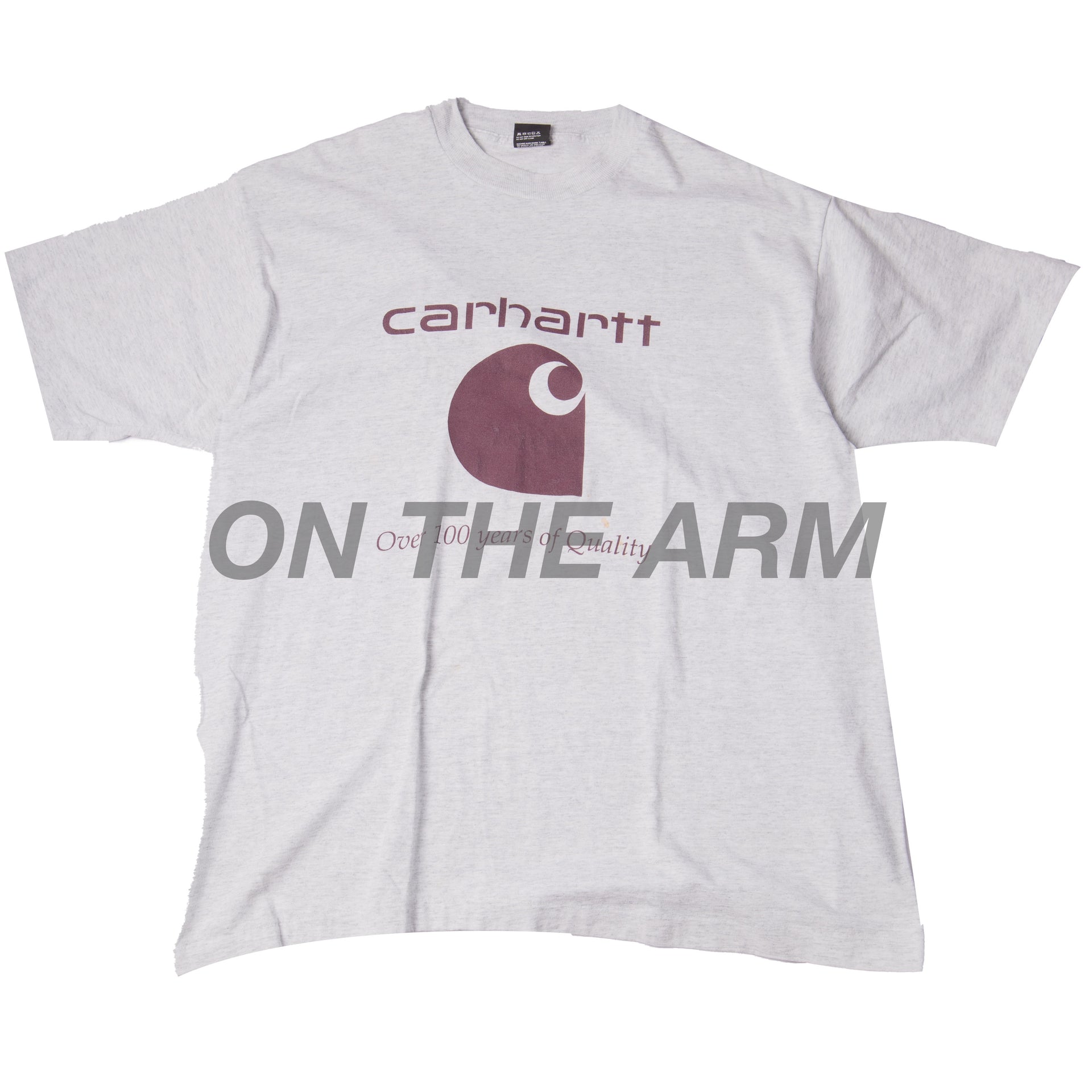 Vintage Heather Grey Carhartt Employee Of The Month Tee