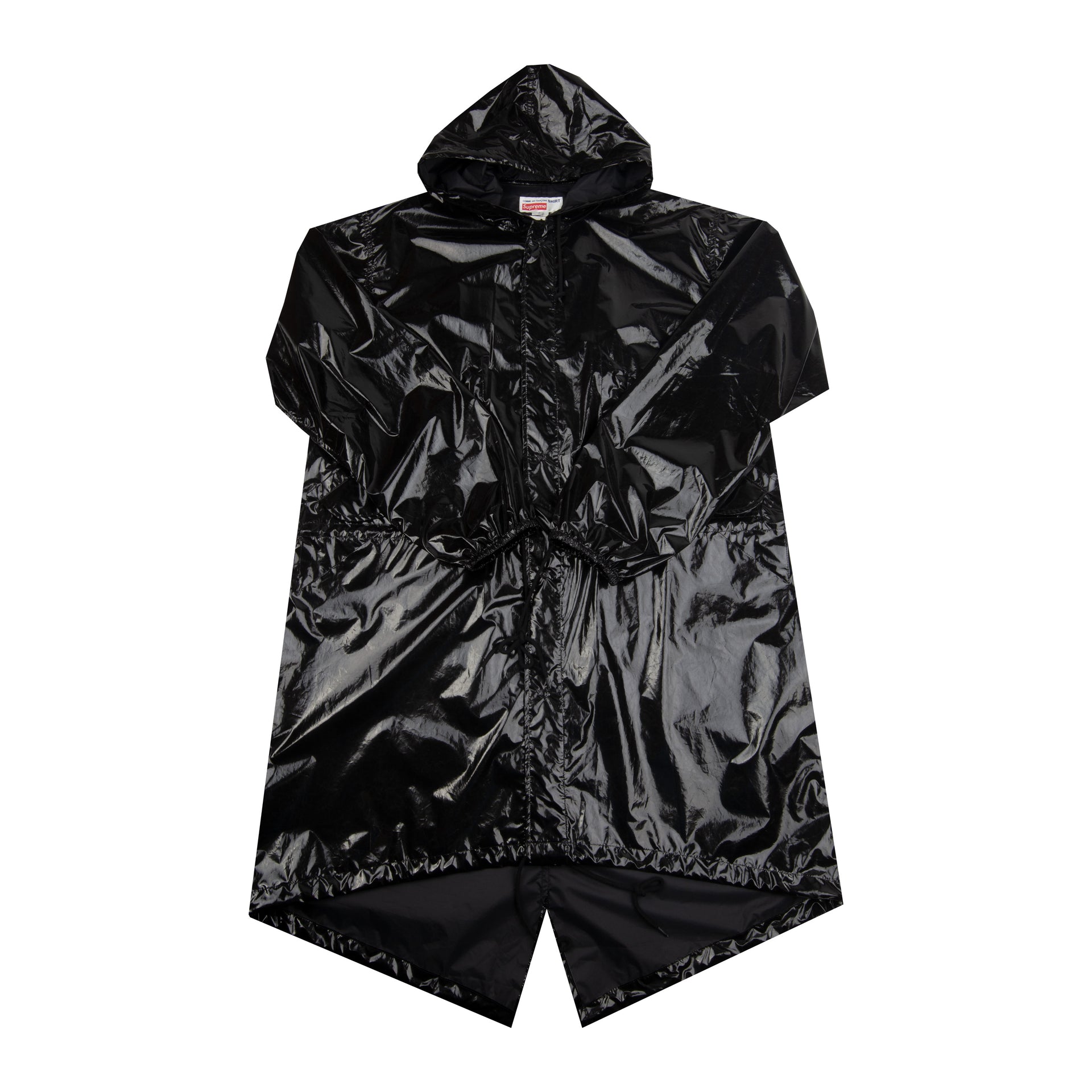 Supreme Black CDG Fishtail Parka