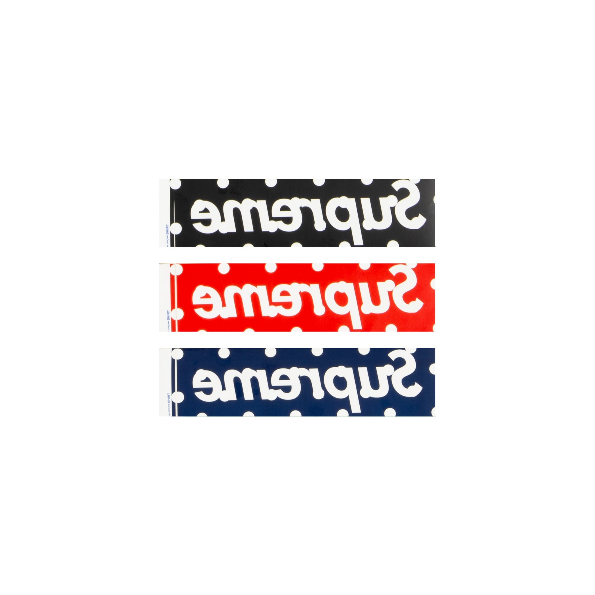 Supreme CDG1 Box Logo Stickers