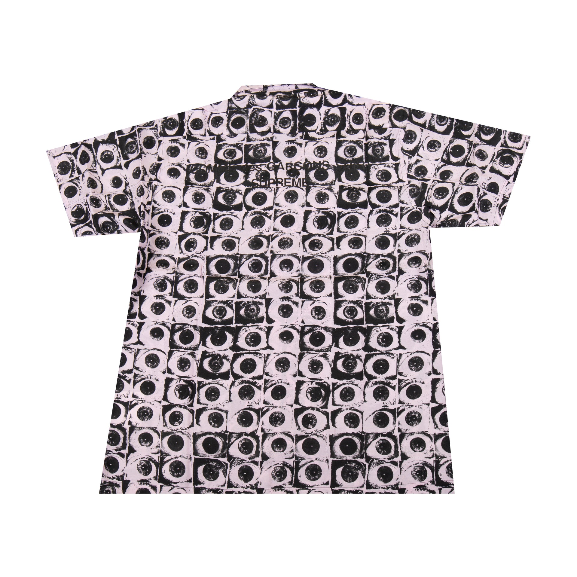 Supreme Pink CDG Eyes Shirt