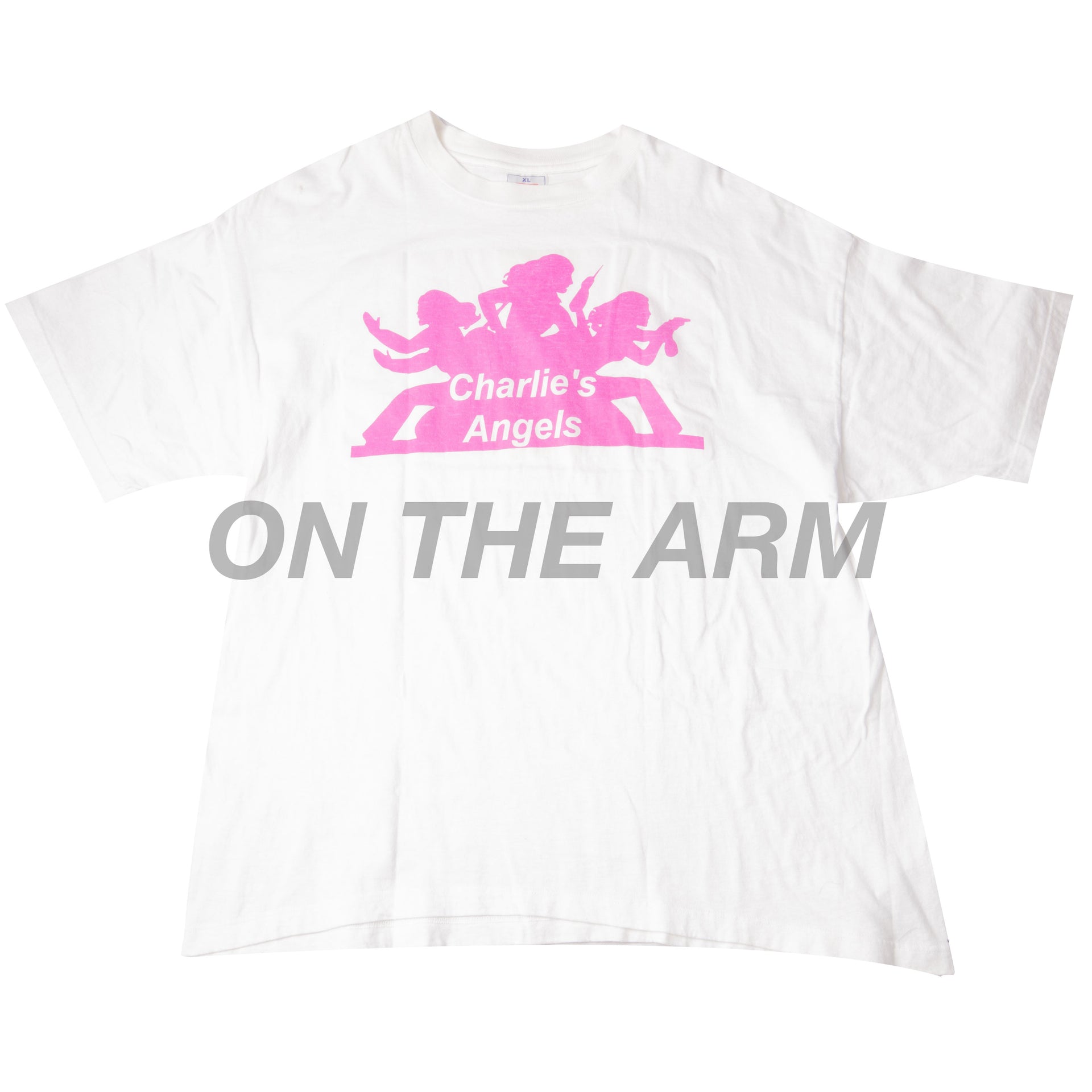 Vintage White Charlie's Angels Europe Release Tee (1990's)