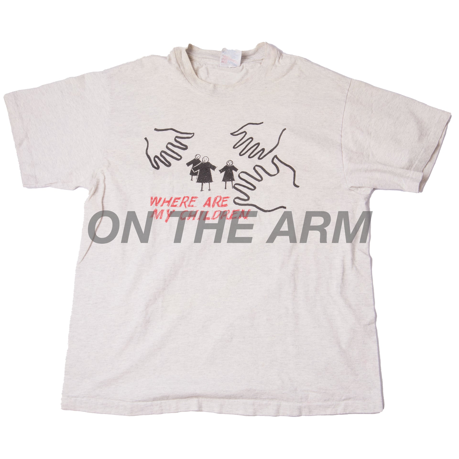 Vintage Grey Where Are My Children Tee