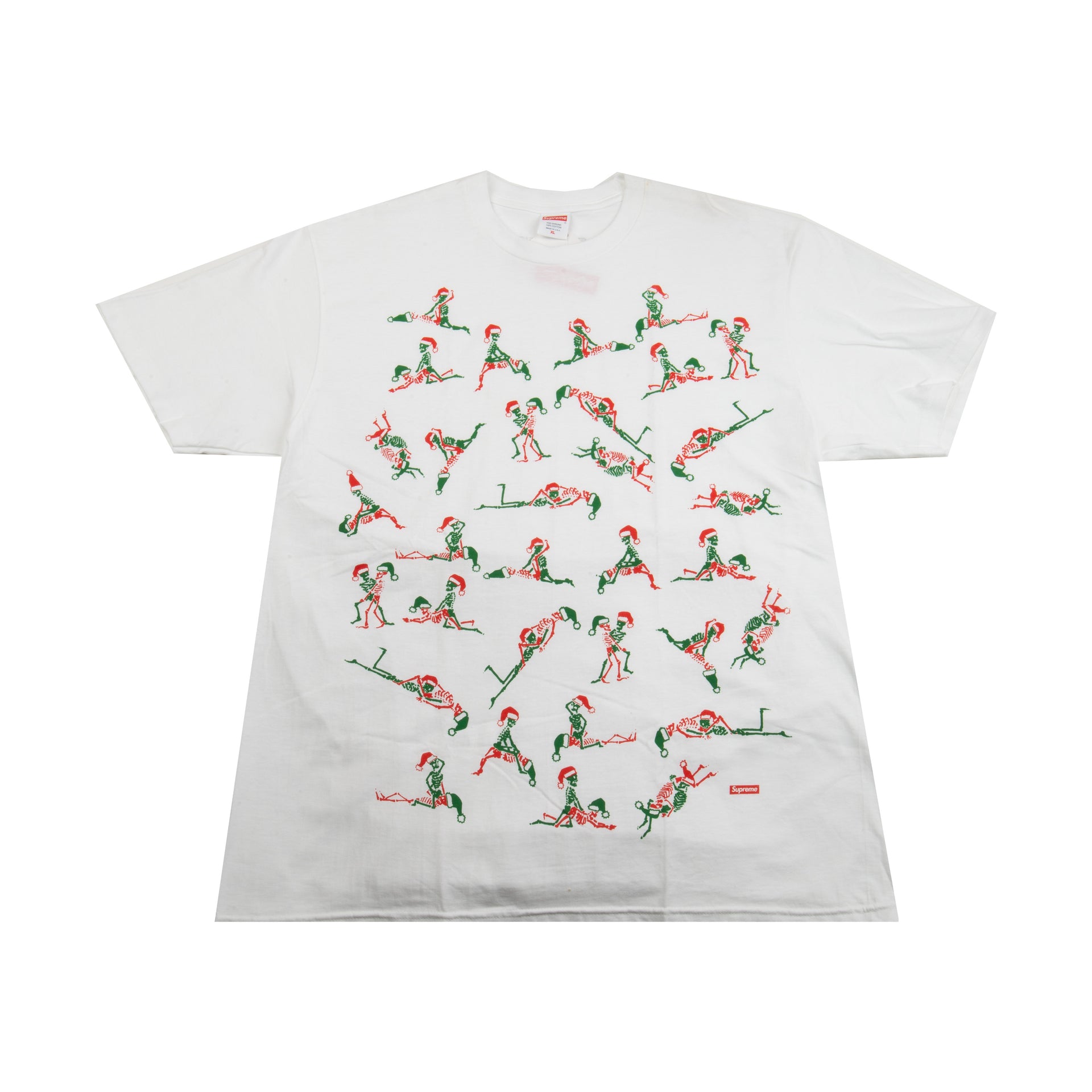 Supreme White Christmas Tee