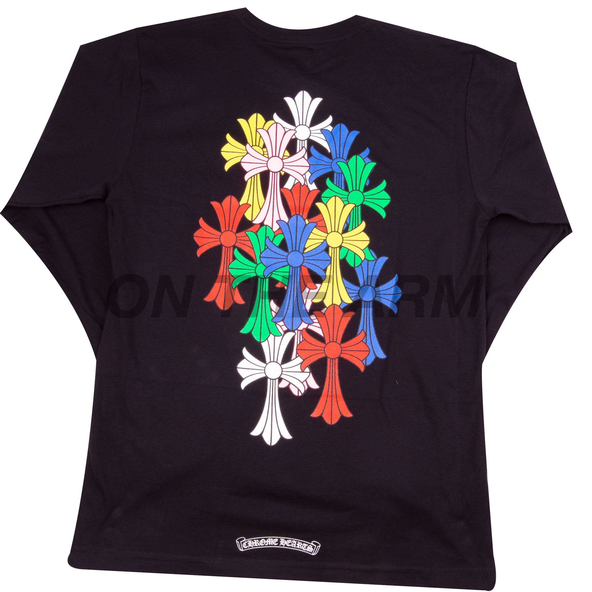 Chrome Hearts Black Multi Cross Pocket L/S