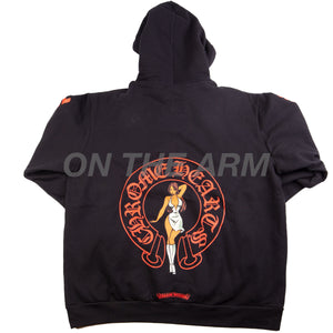 Chrome Hearts Black Deadly Dolls Hoodie