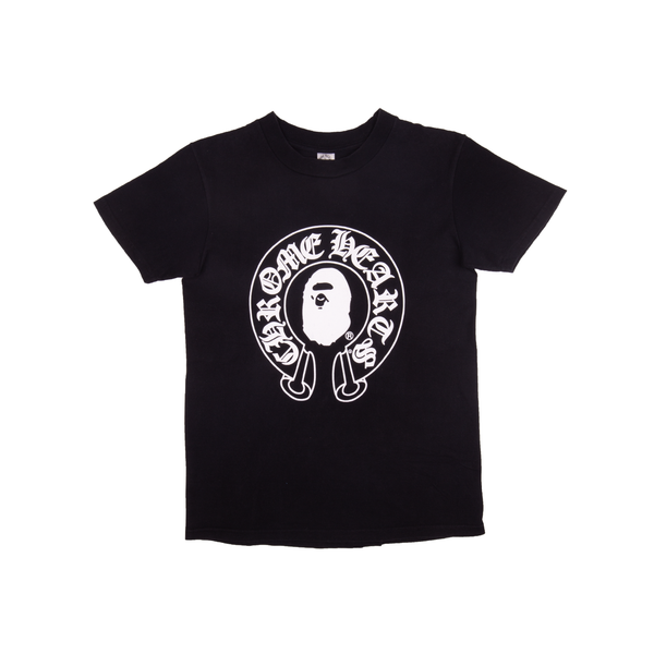 Bape Black Chrome Hearts Tee