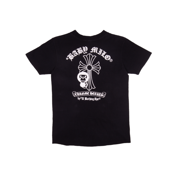 Bape Black Chrome Hearts Tee