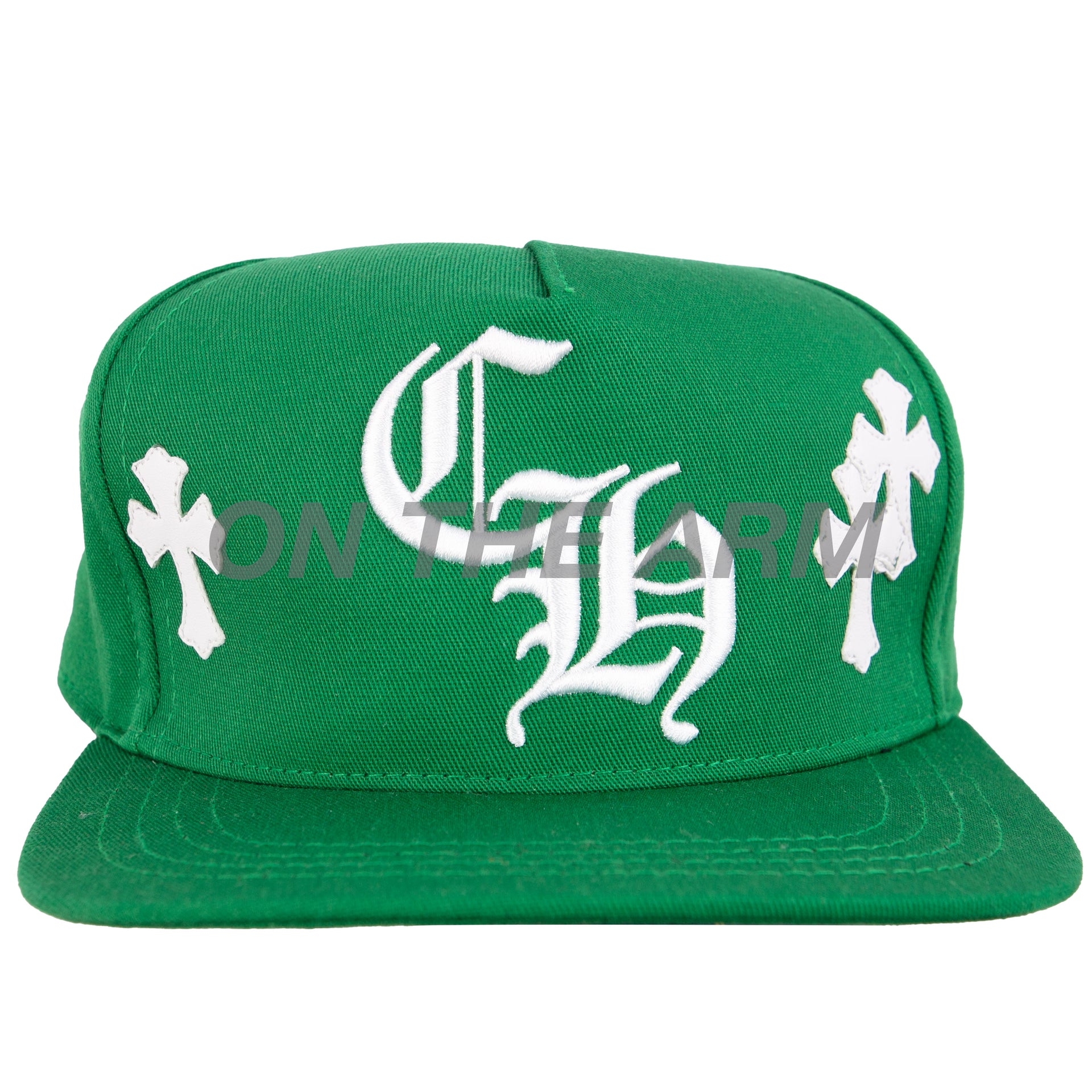 Chrome Hearts Green Snapback Hat
