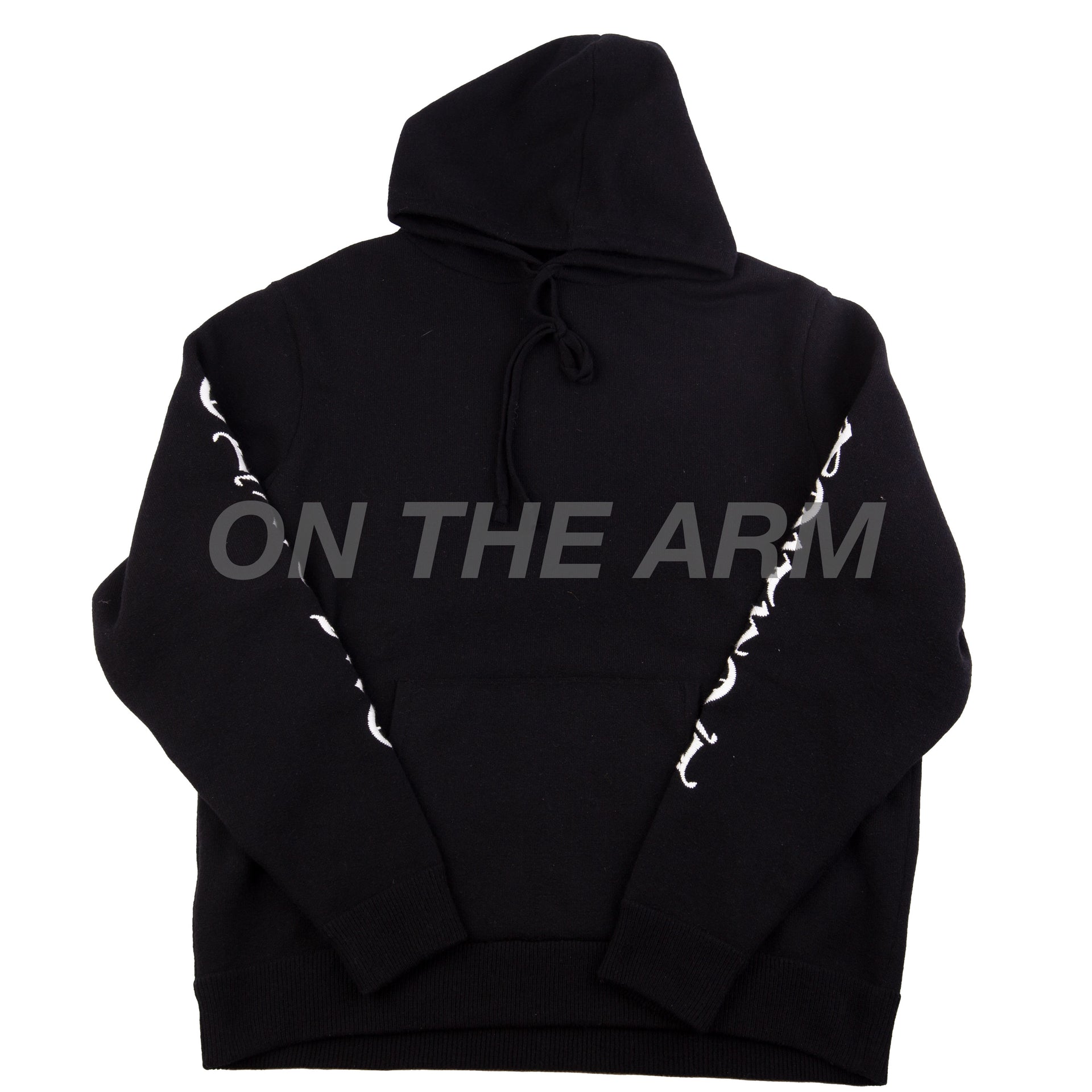 Chrome Hearts Black Cashmere Embroidery Hoodie