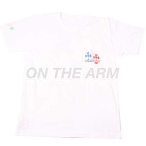 Chrome Hearts White Multi Cross Pocket Tee