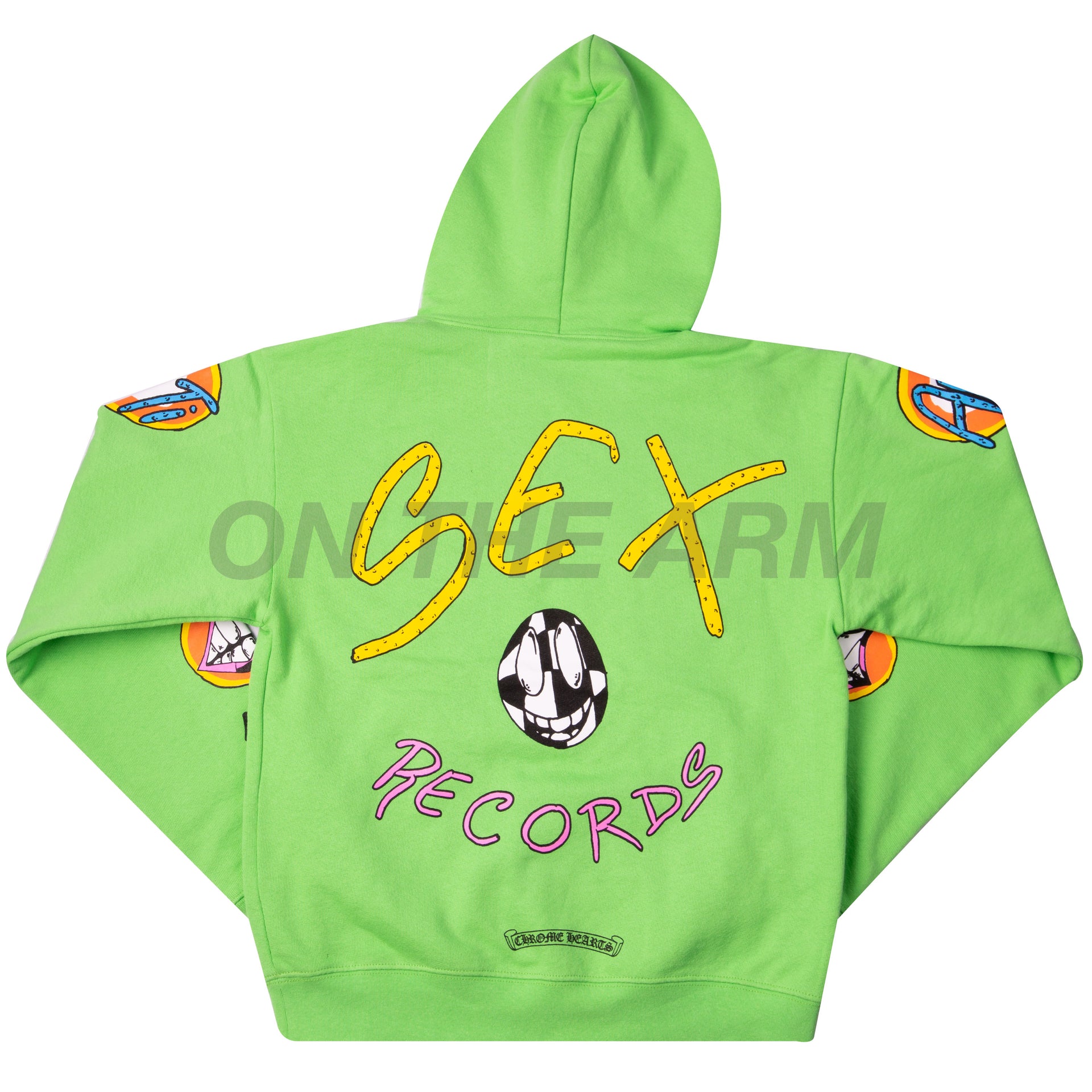 Chrome Hearts Slime Green Matty Boy Hoodie