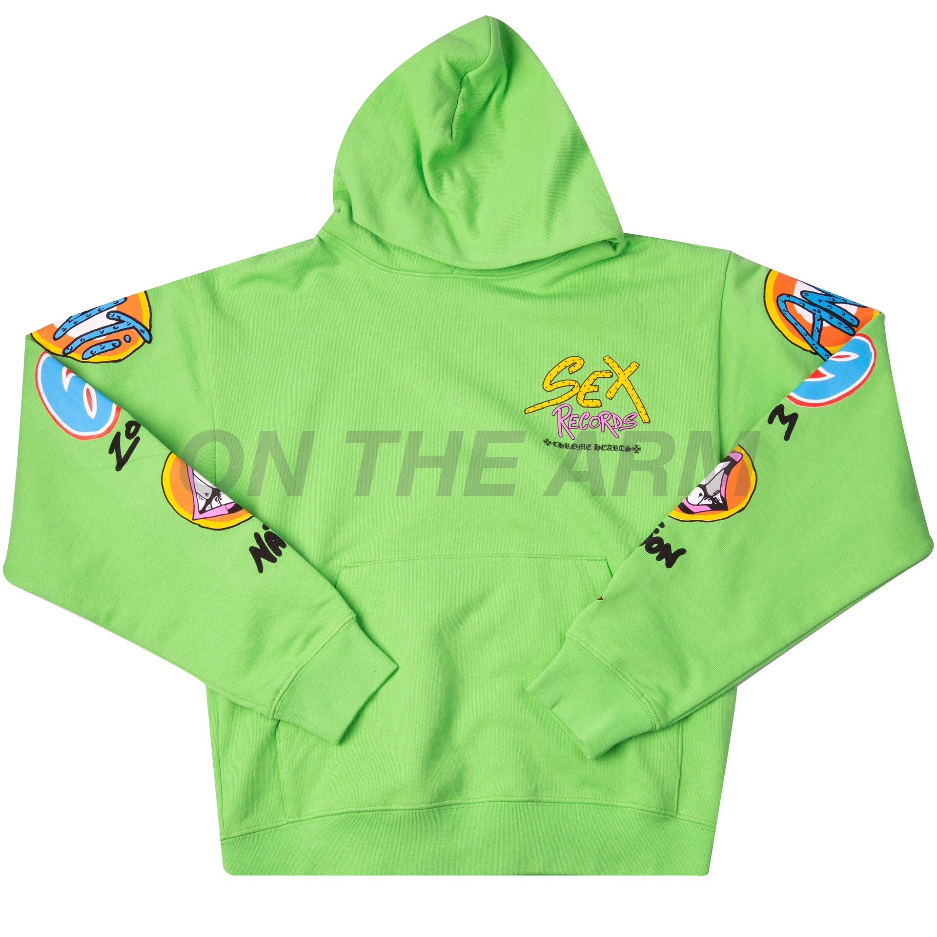 Chrome Hearts Slime Green Matty Boy Hoodie