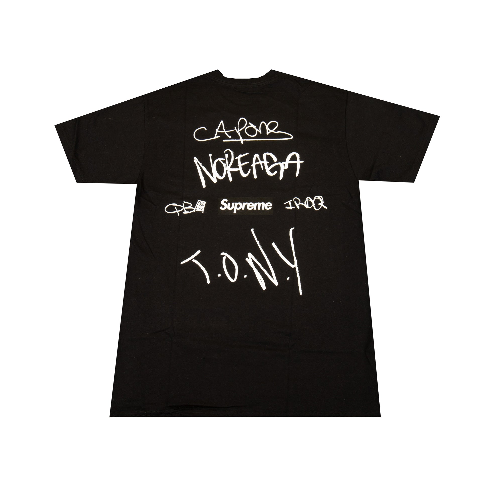 Supreme Black Capone N Noreaga Tee
