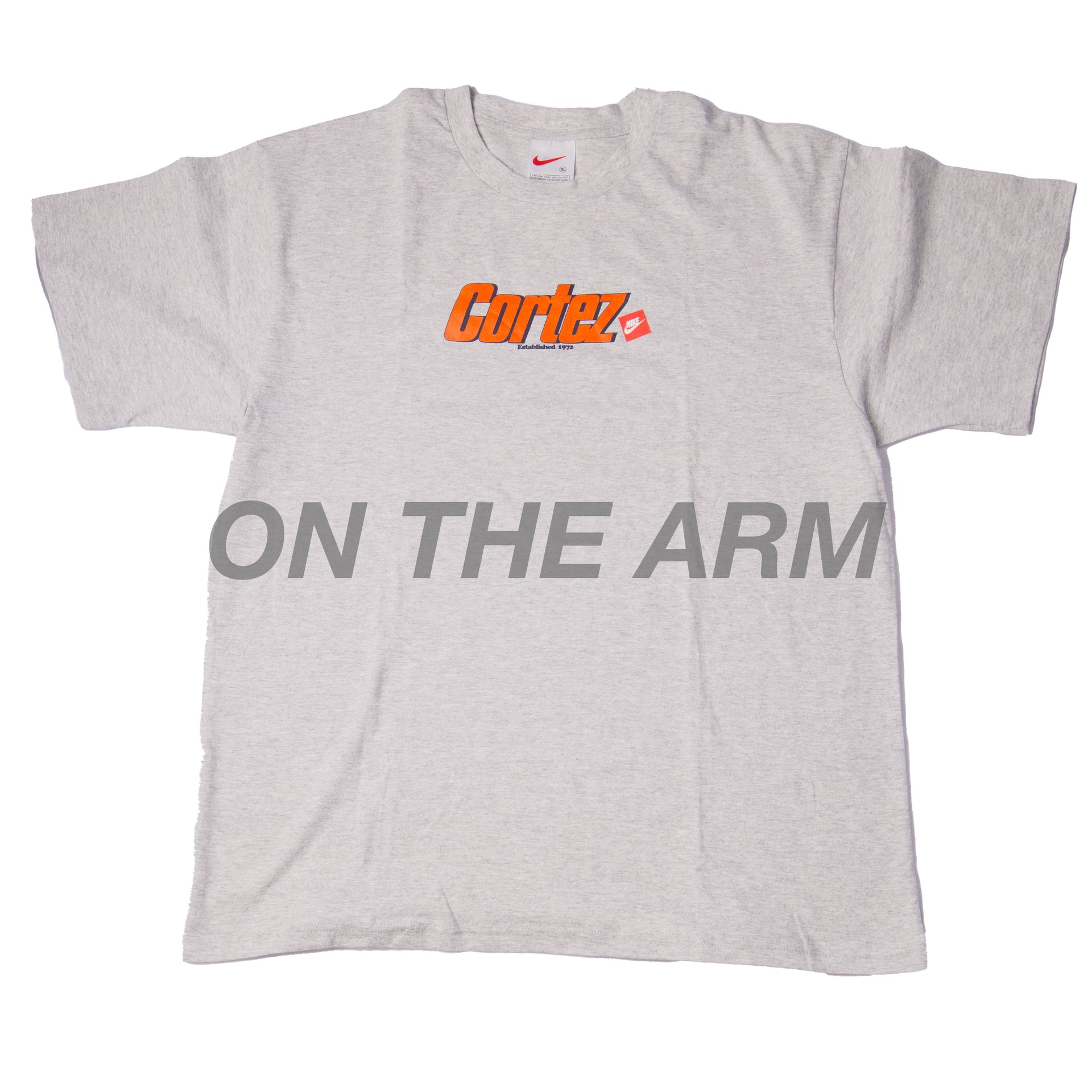Vintage Grey Nike Cortez Tee (1990's)