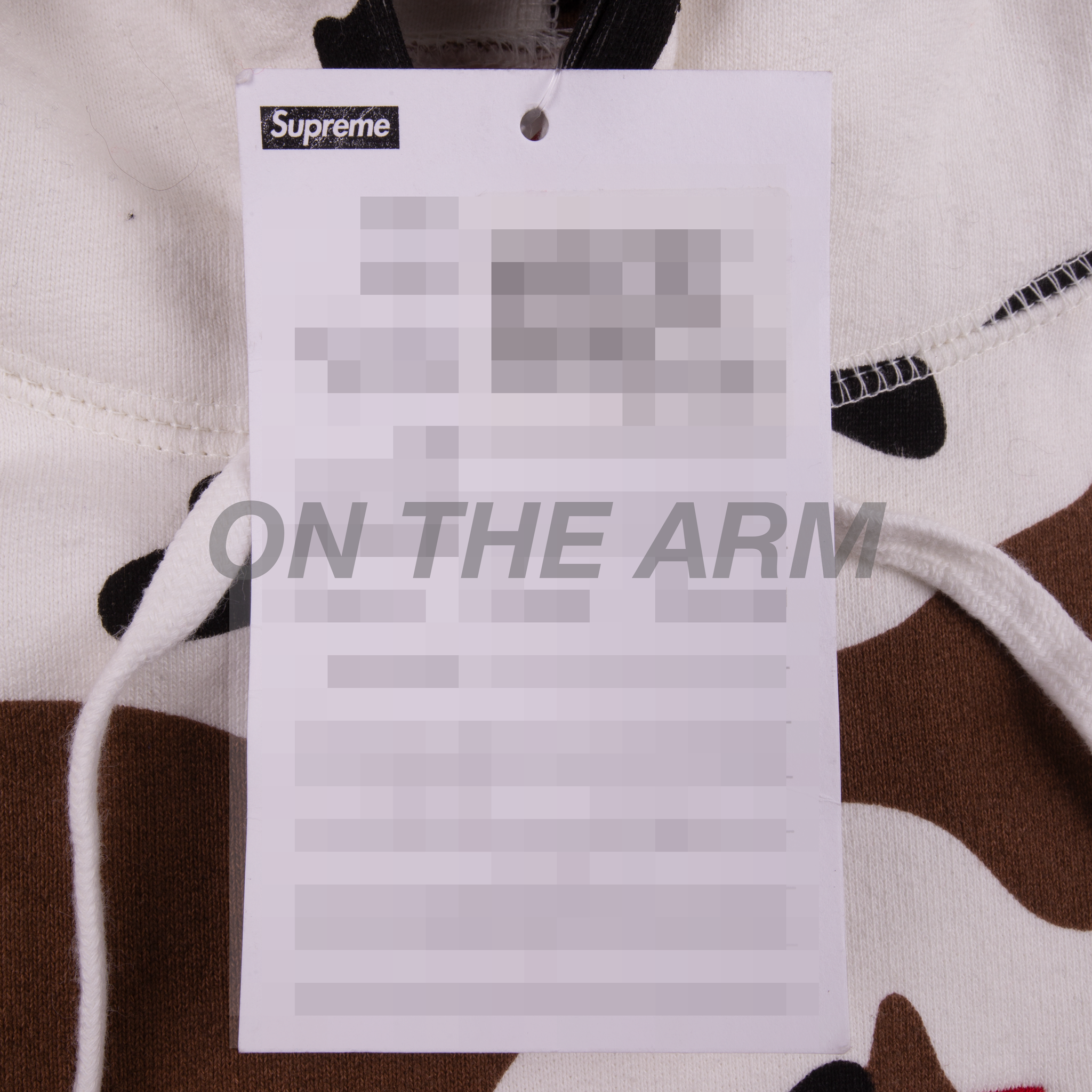 Supreme cow box logo hoodie sales