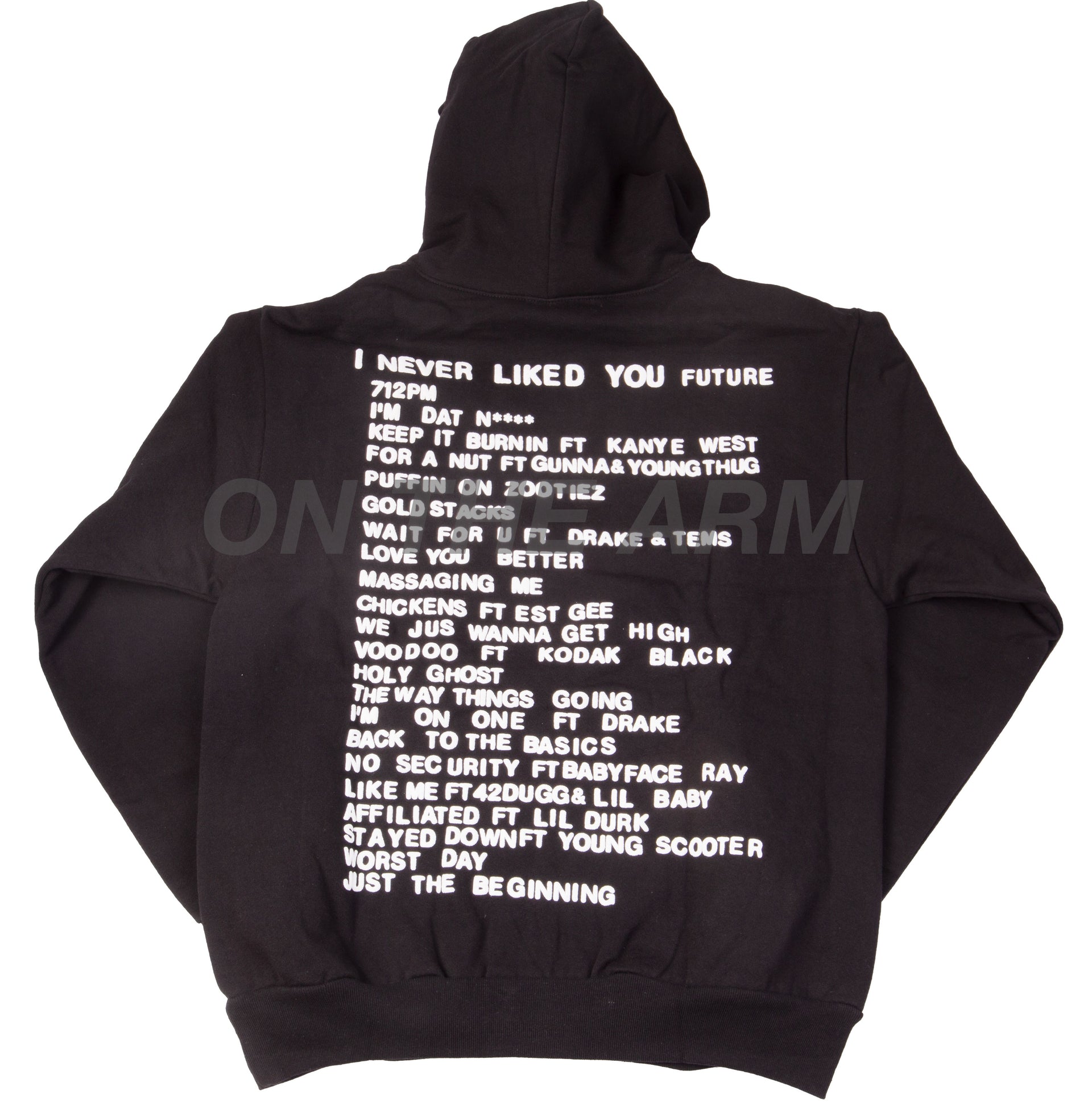CPFM Black Future I Love You Hoodie