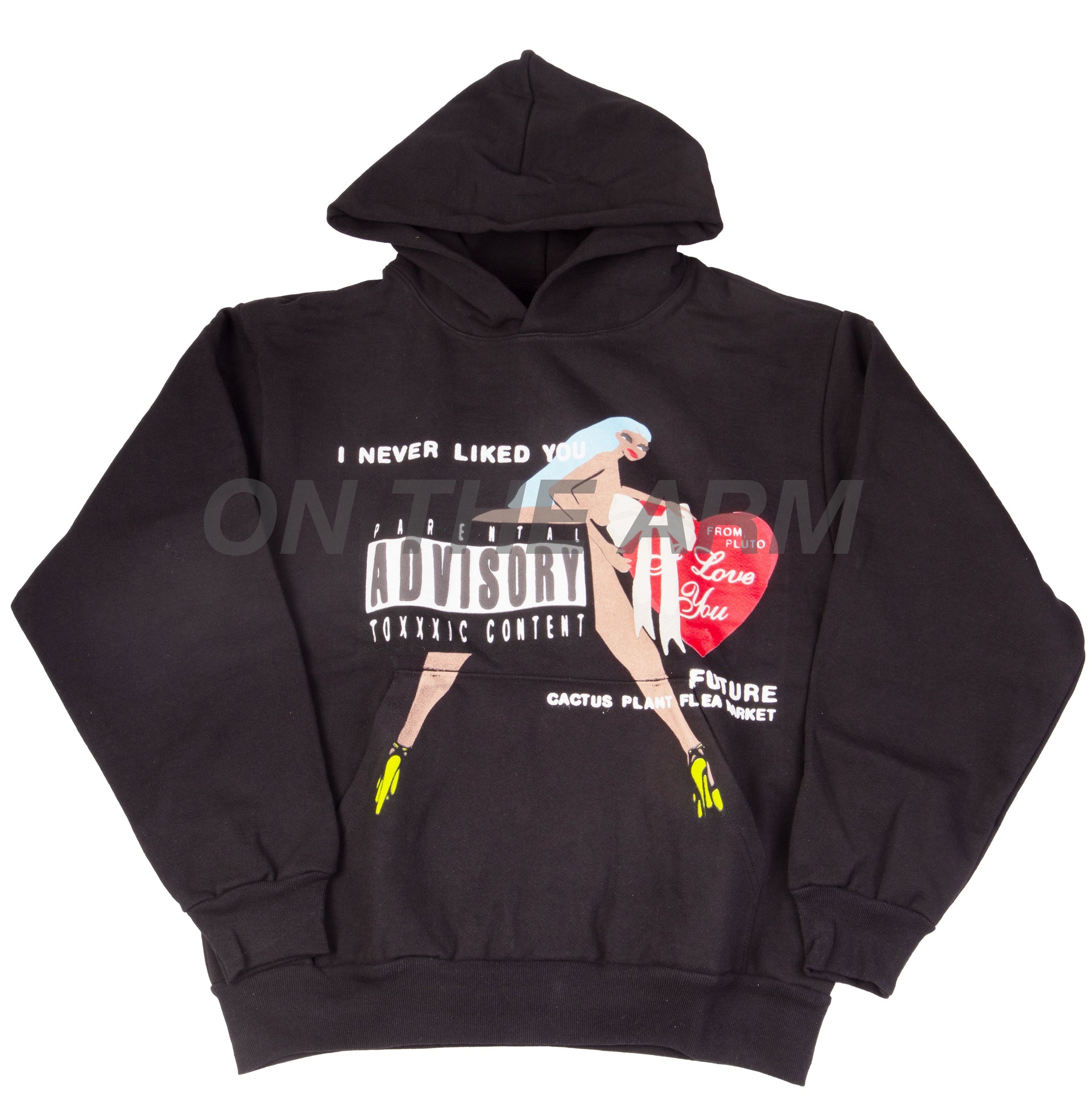 CPFM Black Future I Love You Hoodie