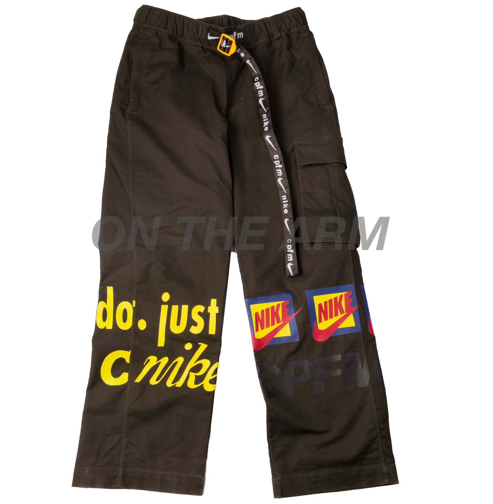 Cactus Plant Flea Market Olive Nike Cargo Track Pants USED