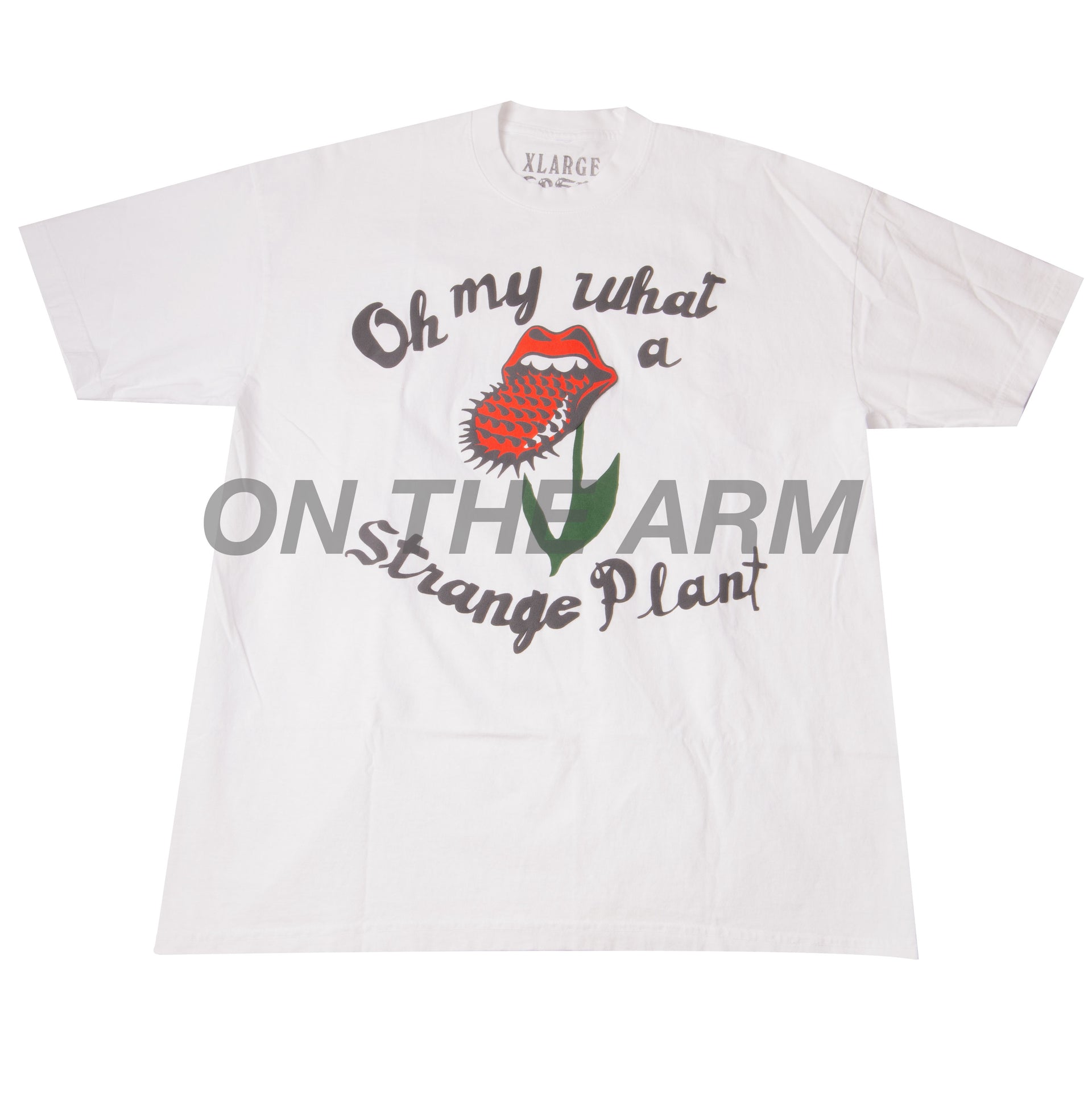 Cactus Plant Flea Market White Rolling Stones Tee