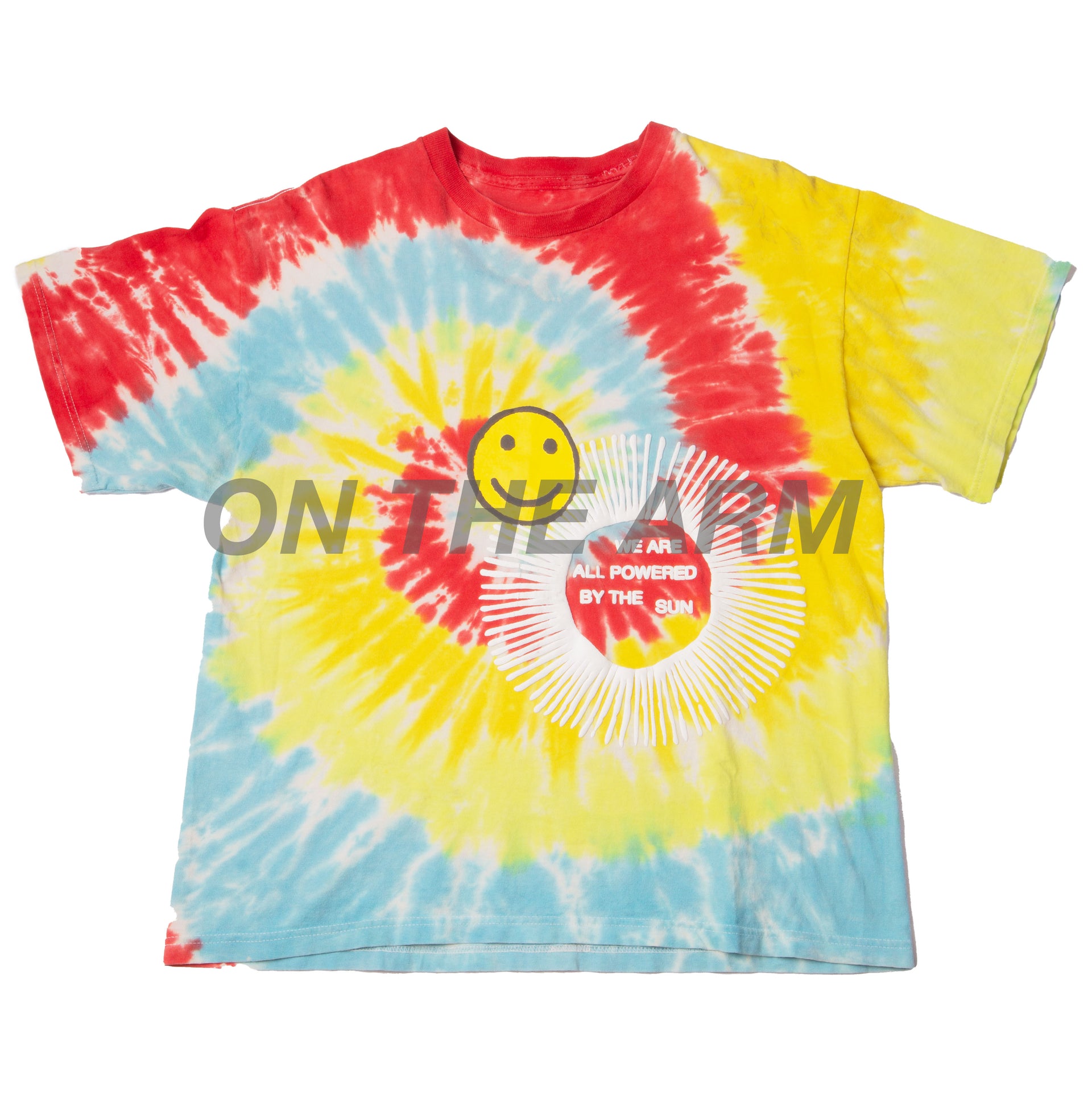 Cactus Plant Flea Market Tie Dye Powered By The Sun USED