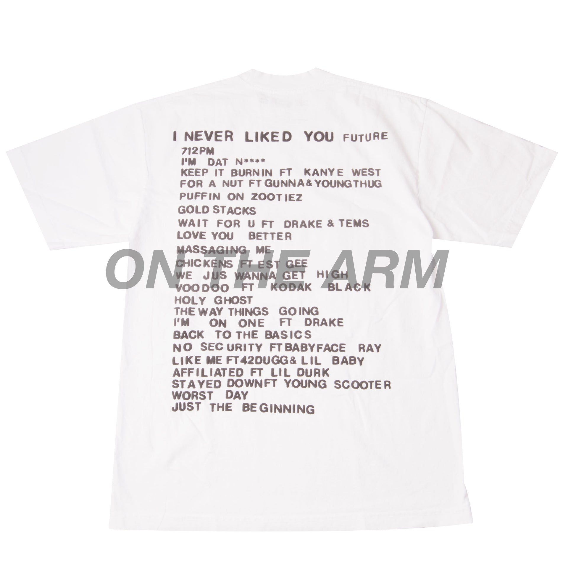 CPFM White Future I Love You Tee