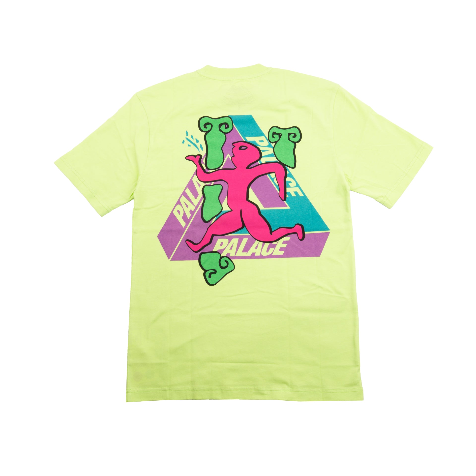 Palace Acid Green Dancing Man Tri Ferg Tee