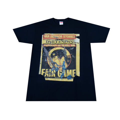 Supreme Black Dash Snow Tee