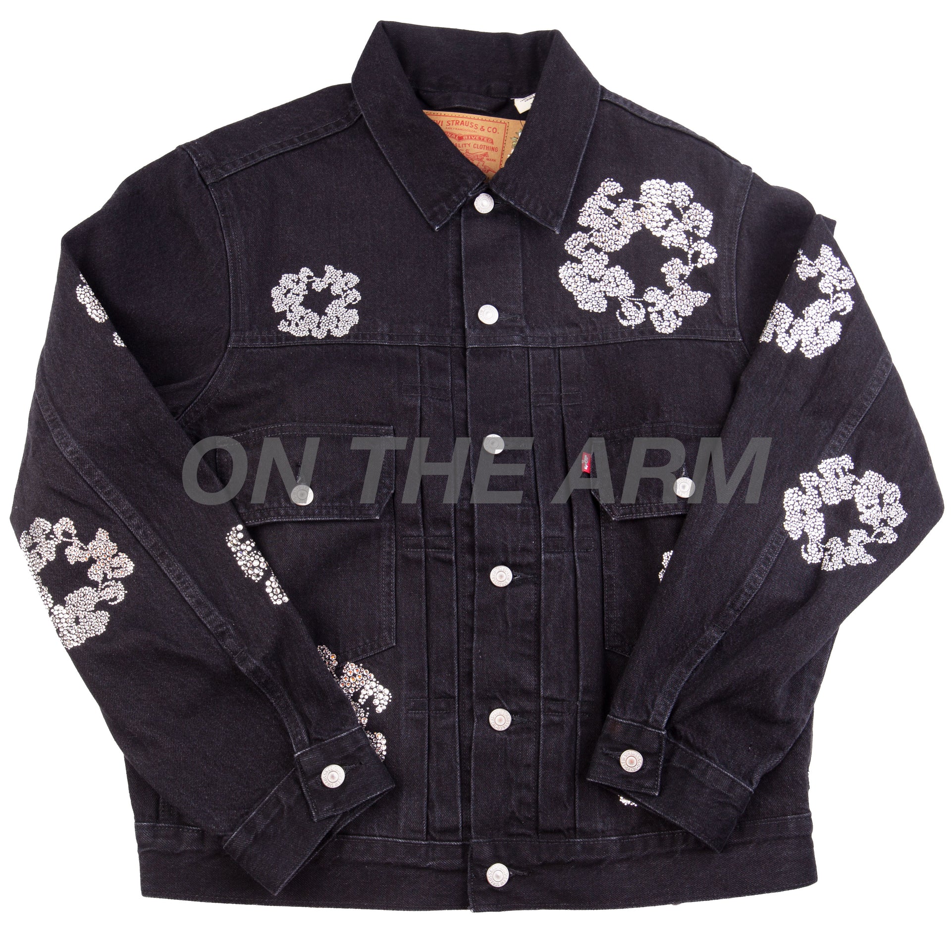 Denim Tears Black Buss Down Jean Jacket