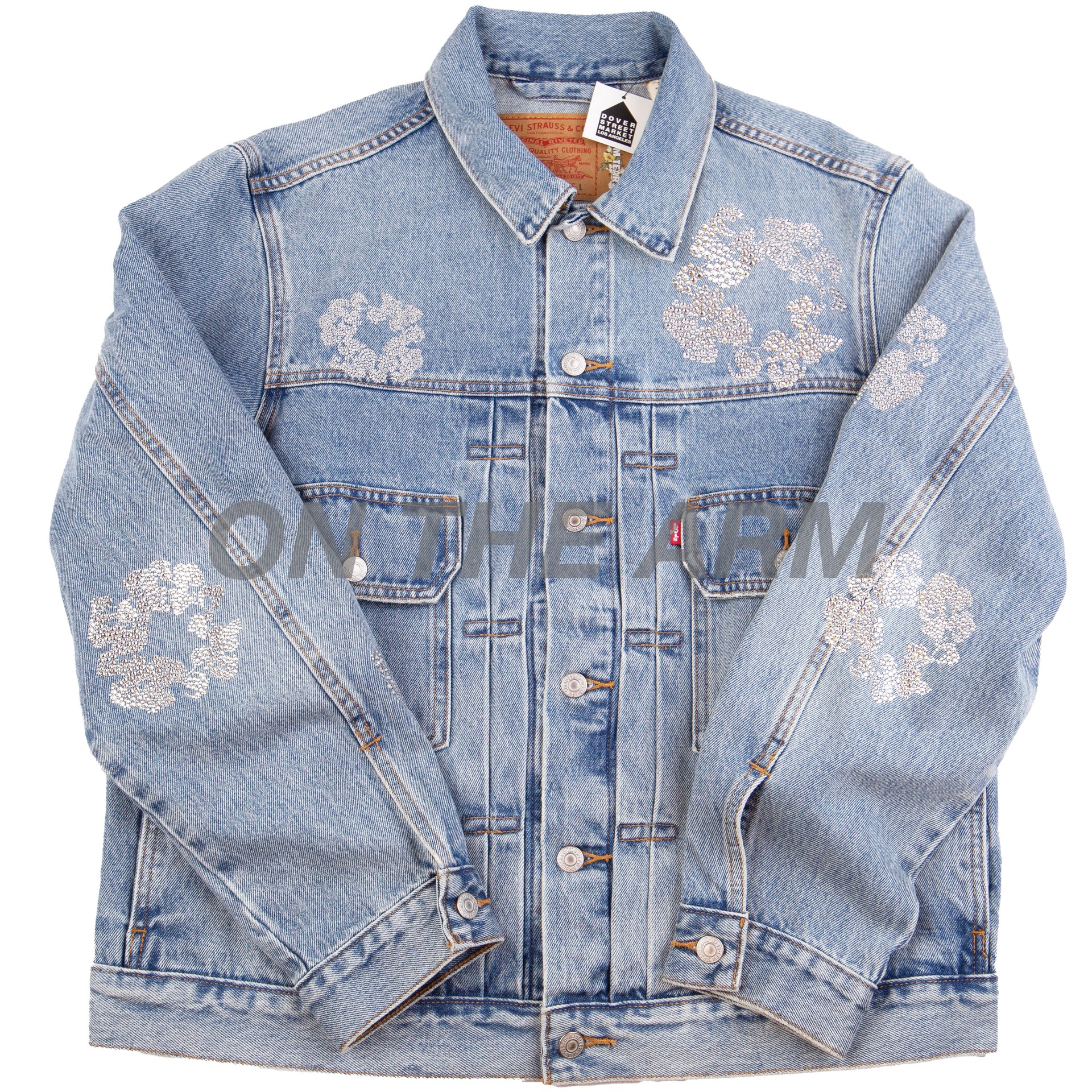 Denim Tears Blue Buss Down Jean Jacket