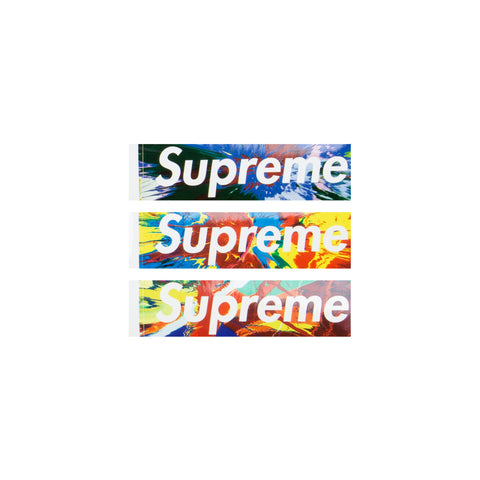 Supreme Damien Hirst Box Logo Stickers