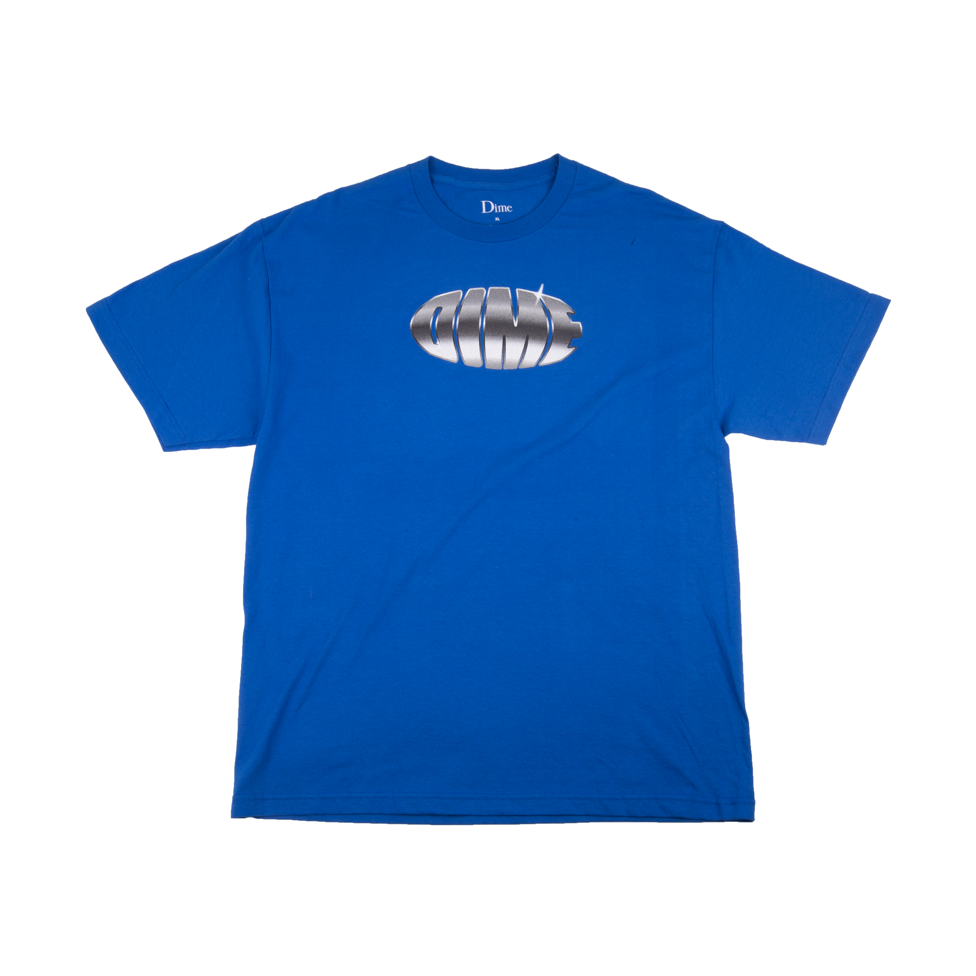 Dime Blue Chrome Tee