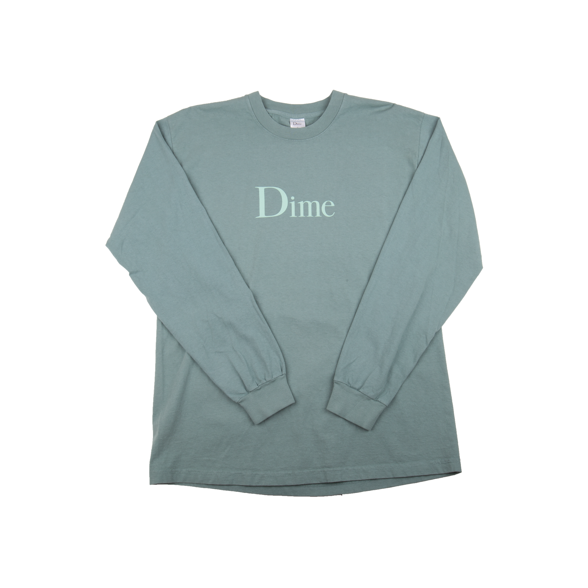 Dime Green Classic Logo L/S