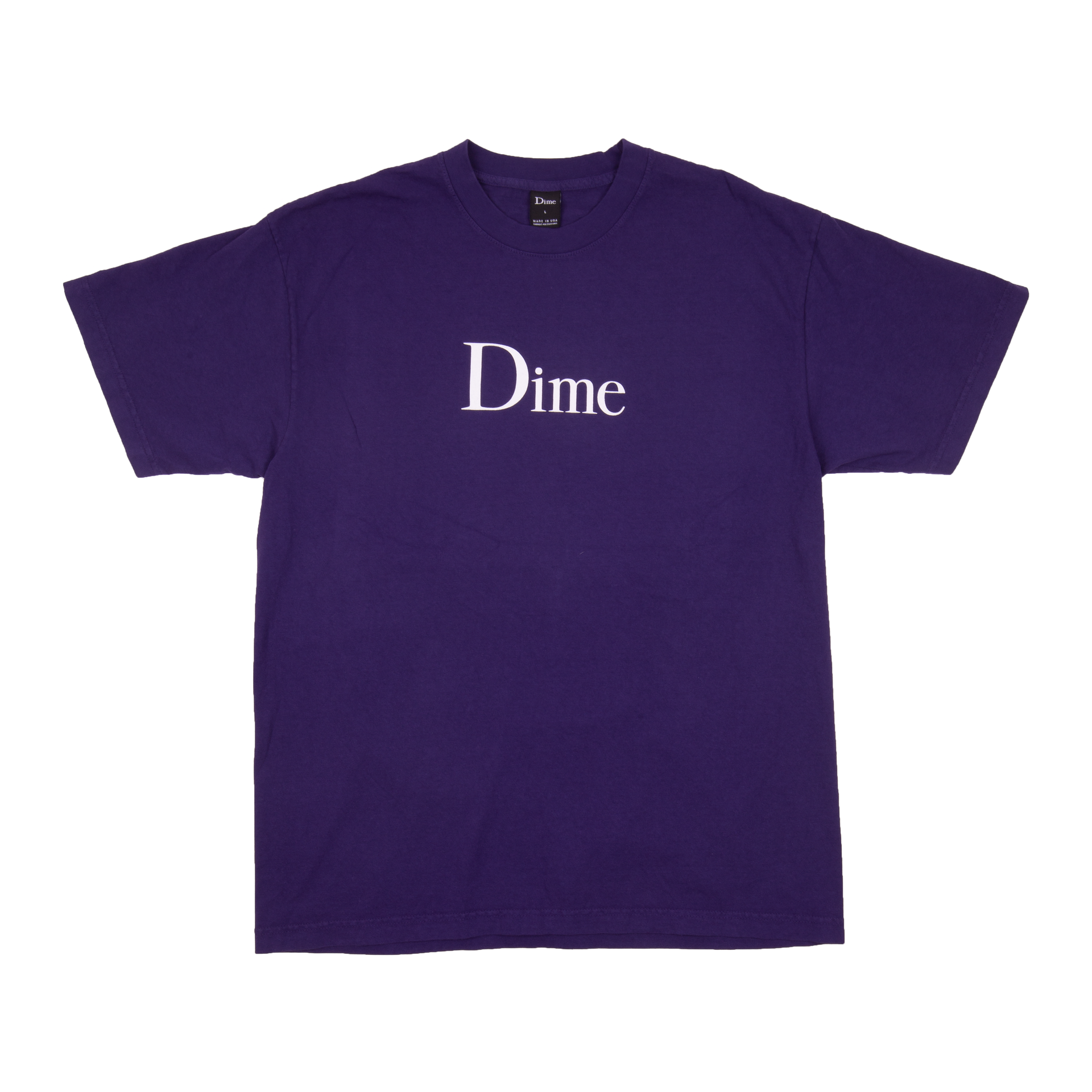 Dime Purple Logo Tee