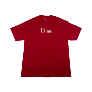 Dime Cardinal Red Classic Logo Tee