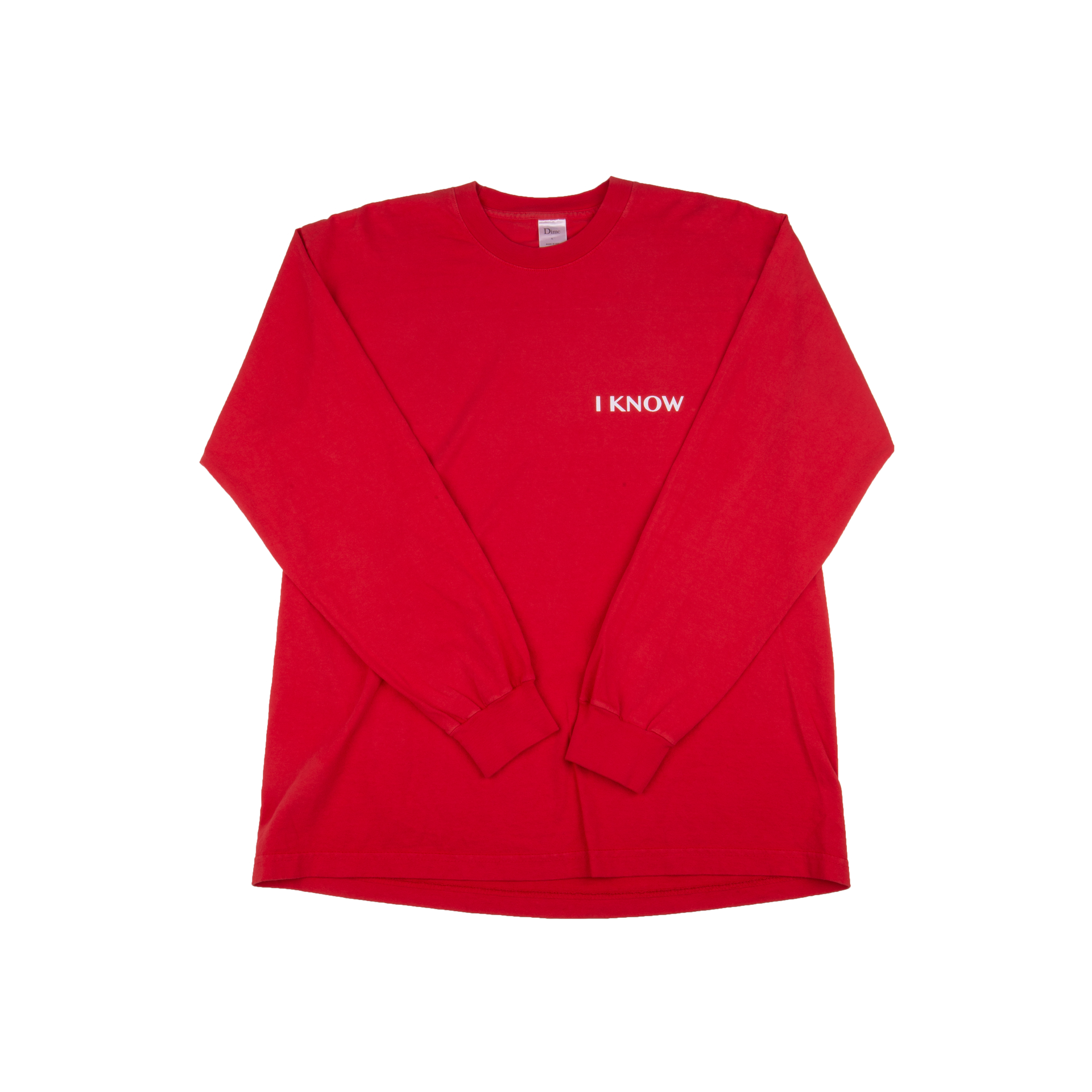 Dime Red Stone L/S