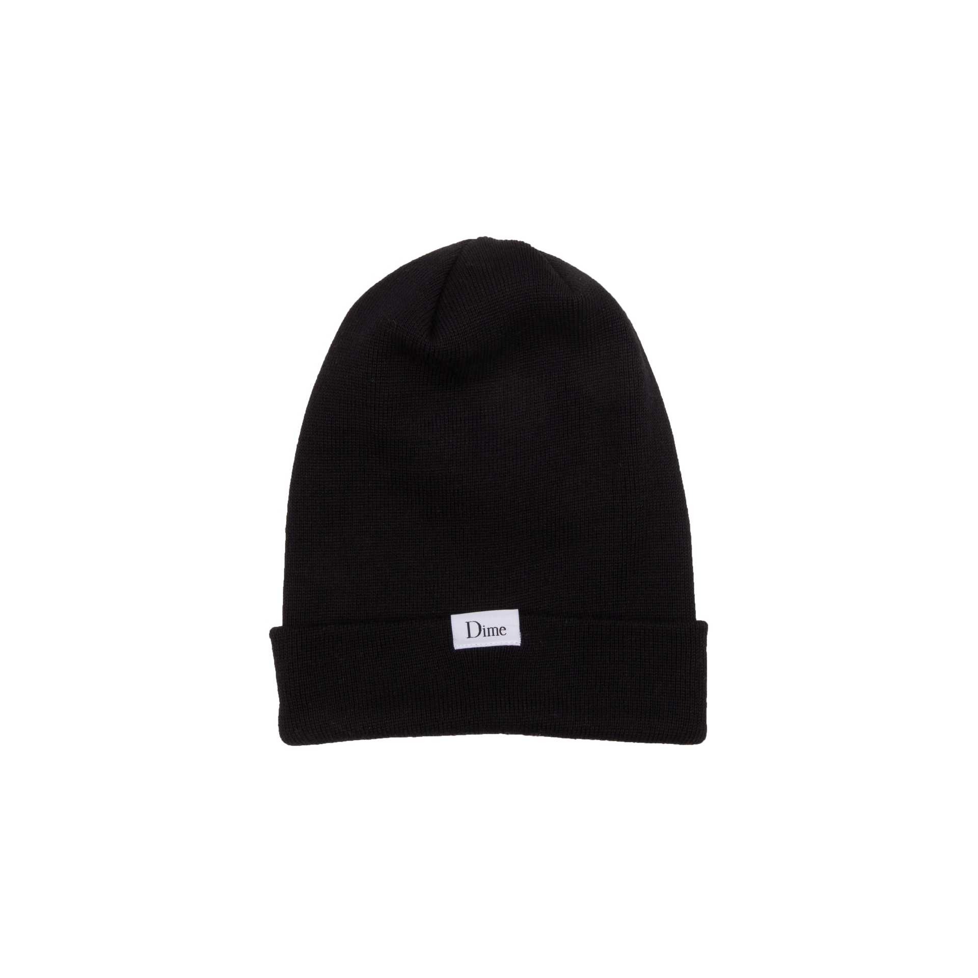 Dime Black Classic Logo Beanie
