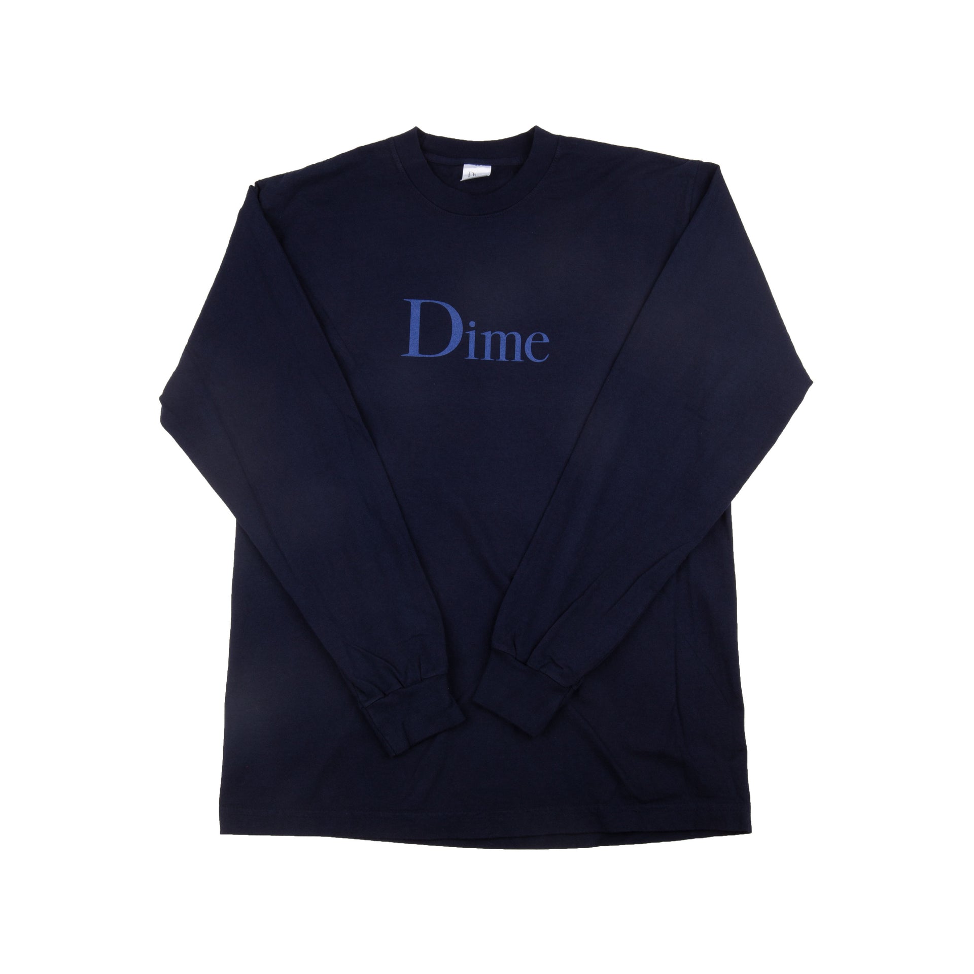 Dime Navy Classic Logo L/S