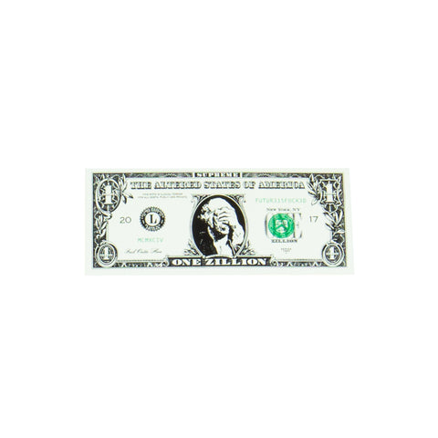 Supreme Dollar Sticker